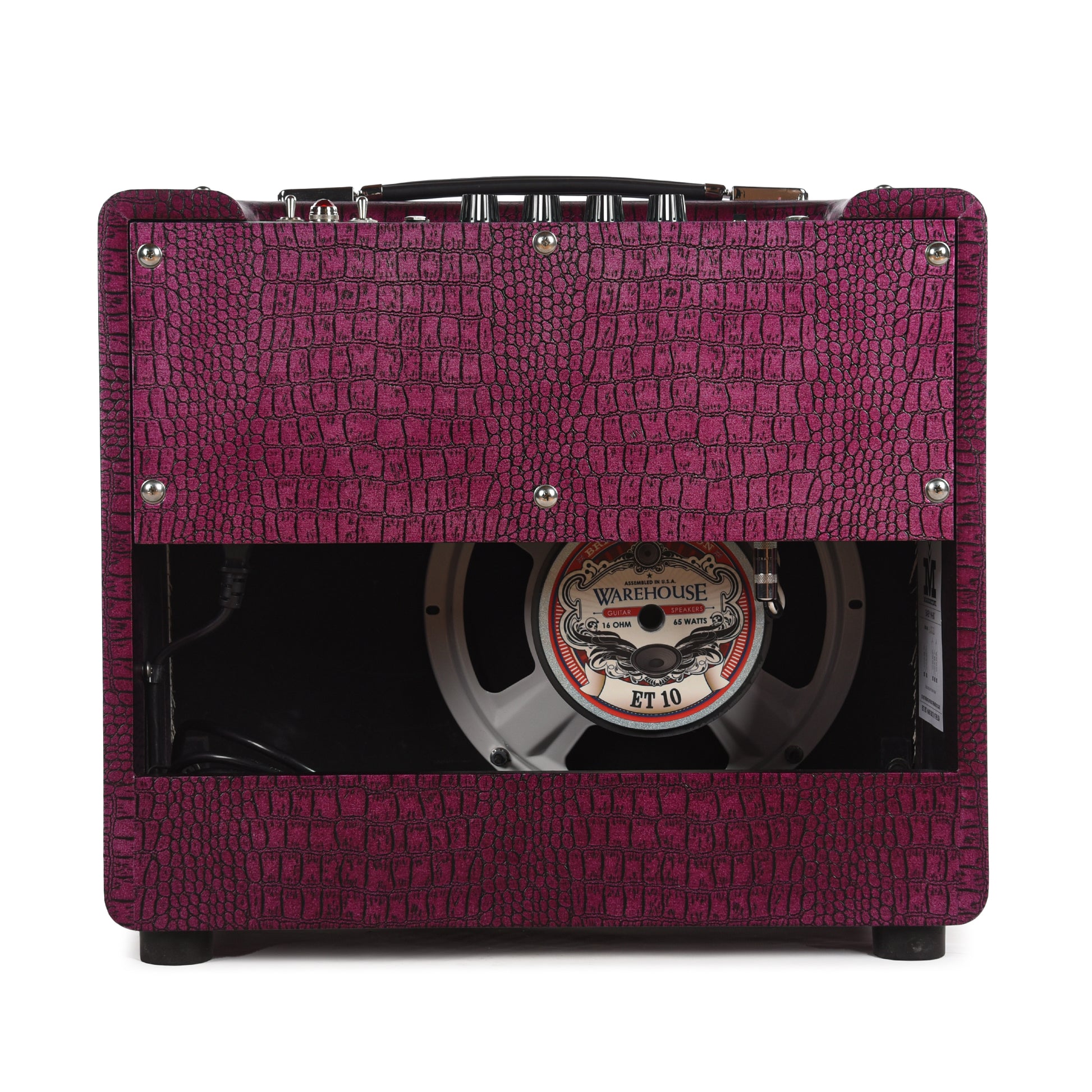 Magnatone BABY M80 12w 1x10" Combo Billy Gibbons Signature Chrome Grape Amps / Guitar Amps / Guitar Combos