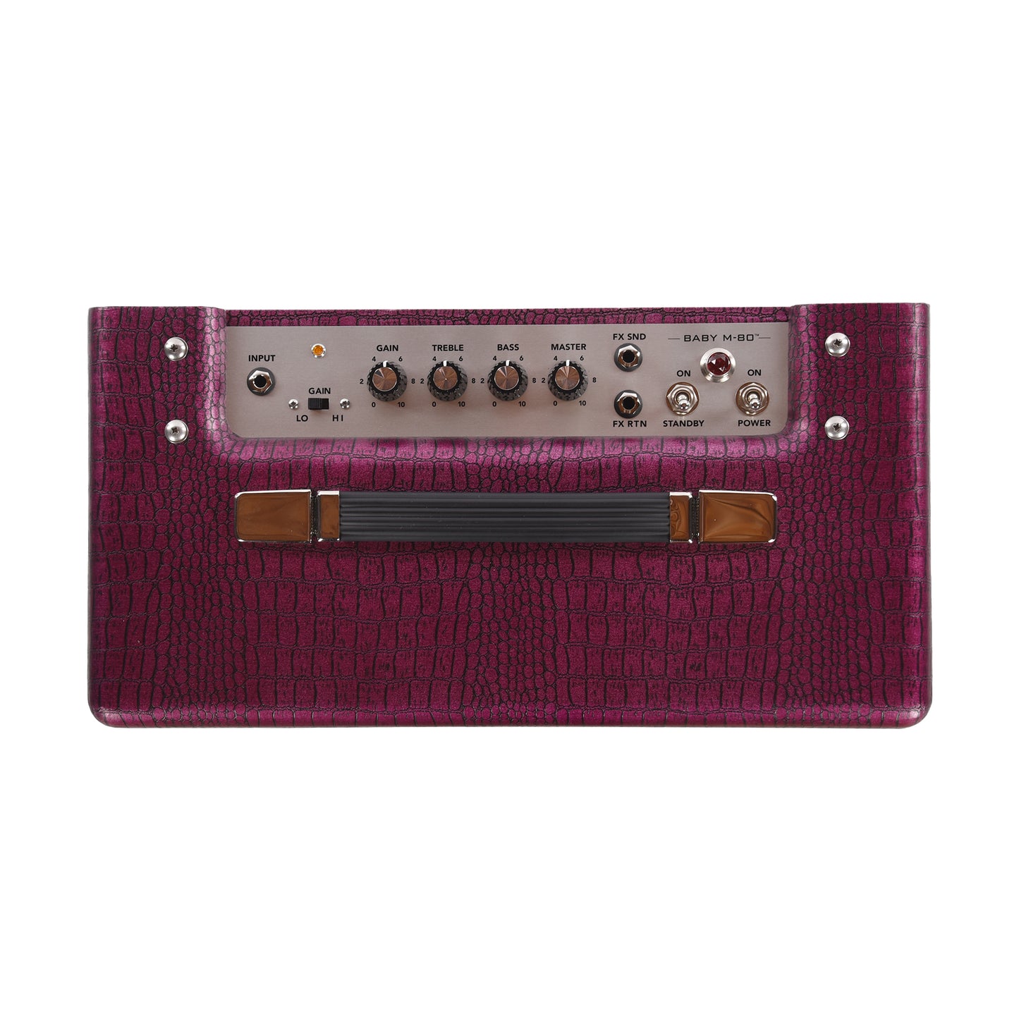 Magnatone BABY M80 12w 1x10" Combo Billy Gibbons Signature Chrome Grape Amps / Guitar Amps / Guitar Combos