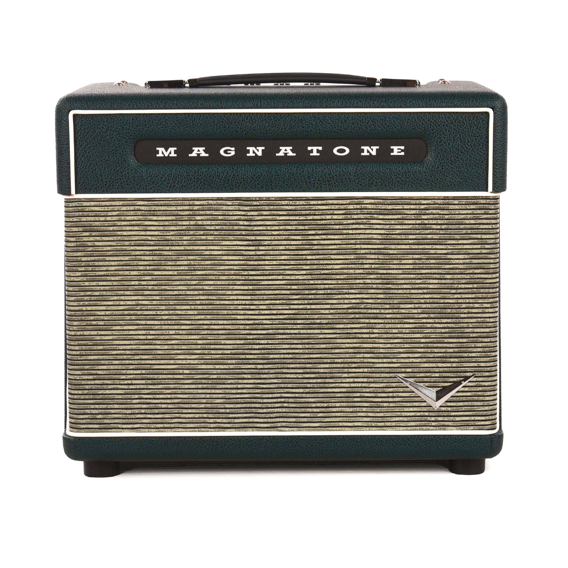 Magnatone BABY M80 12w 1x10" Combo Emerald Bronco w/ EC Collins Pinstripe Grill Cloth Amps / Guitar Amps / Guitar Combos