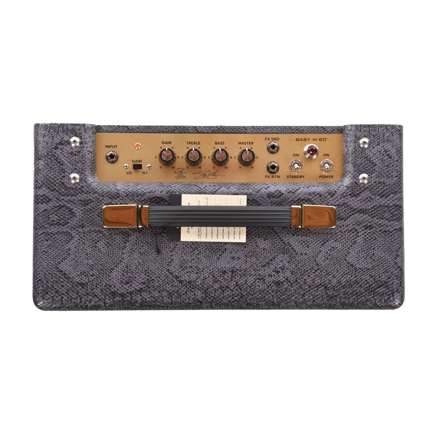 Magnatone BABY M80 12w 1x10" Combo Slash Signature Purple Python Amps / Guitar Amps / Guitar Combos