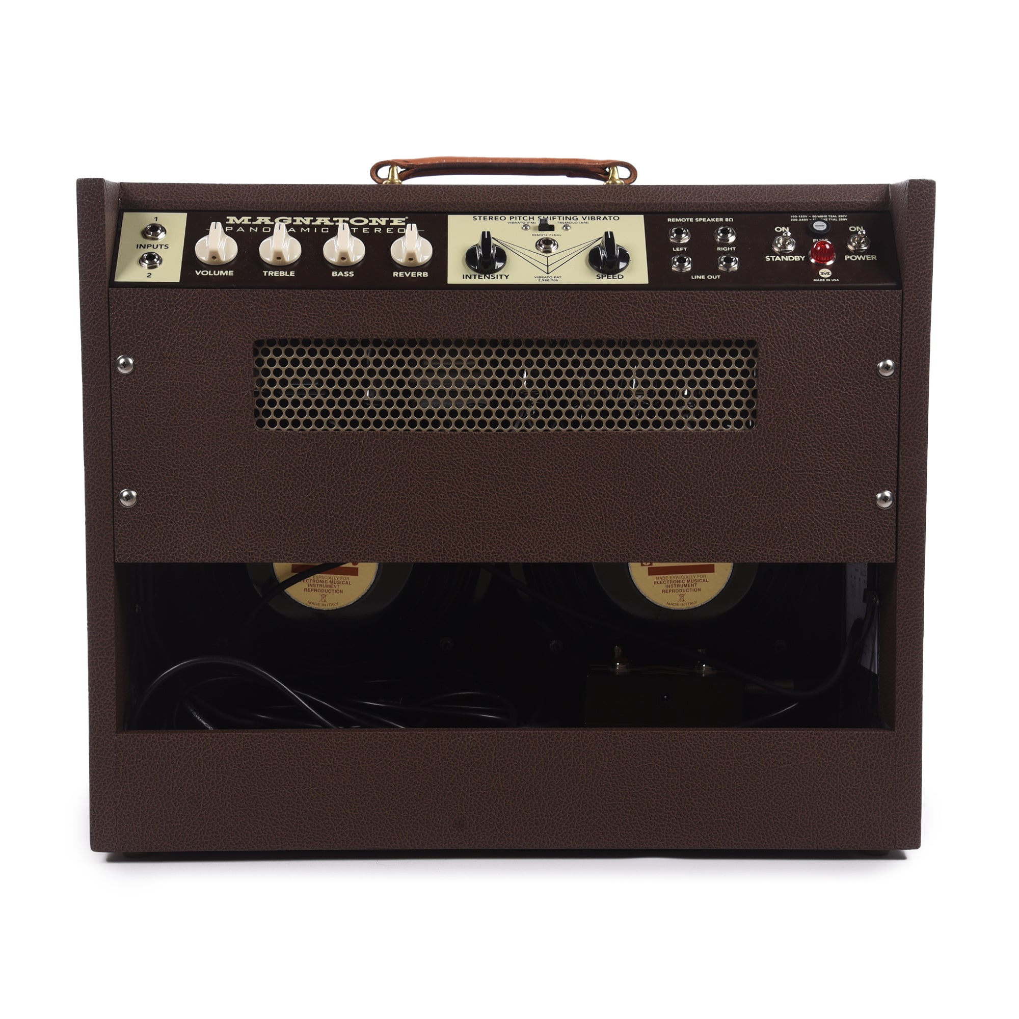 Magnatone Panoramic Stereo 12/12W 2x10 Combo Amp Amps / Guitar Amps / Guitar Combos