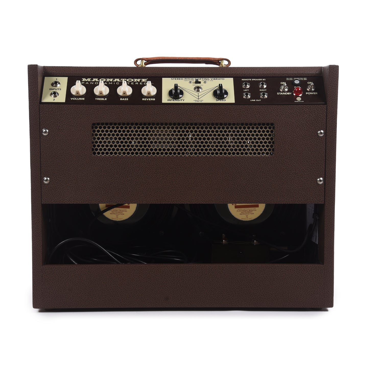 Magnatone Panoramic Stereo 12/12W 2x10 Combo Amp Amps / Guitar Amps / Guitar Combos