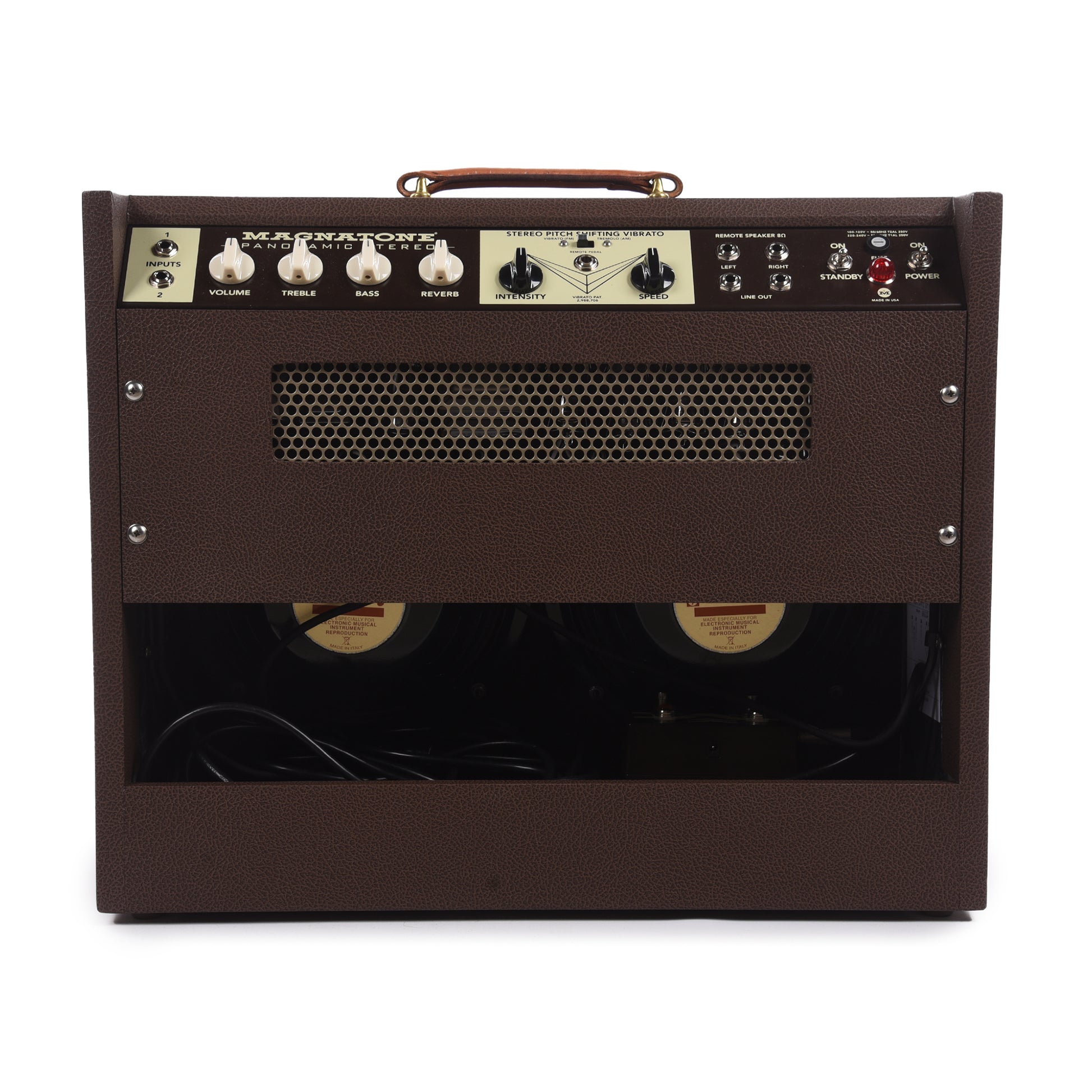 Magnatone Panoramic Stereo 12/12W 2x10 Combo Amp Amps / Guitar Amps / Guitar Combos