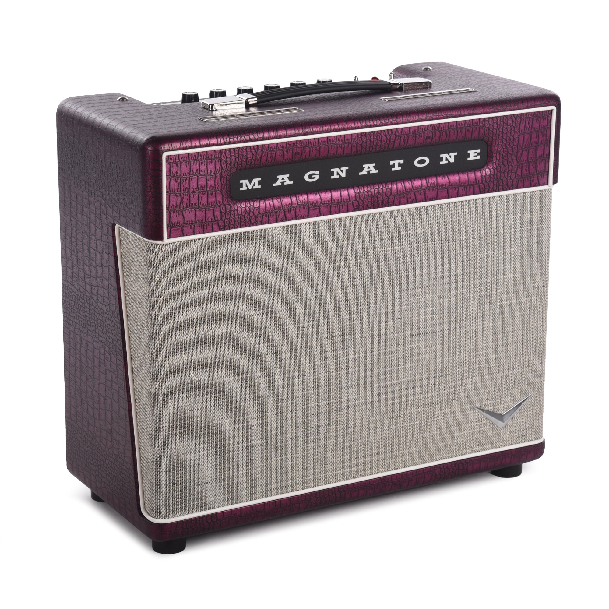 Magnatone Super Fifteen 1x12 15W Combo Amp Billy Gibbons Signature Chrome Grape Amps / Guitar Amps / Guitar Combos