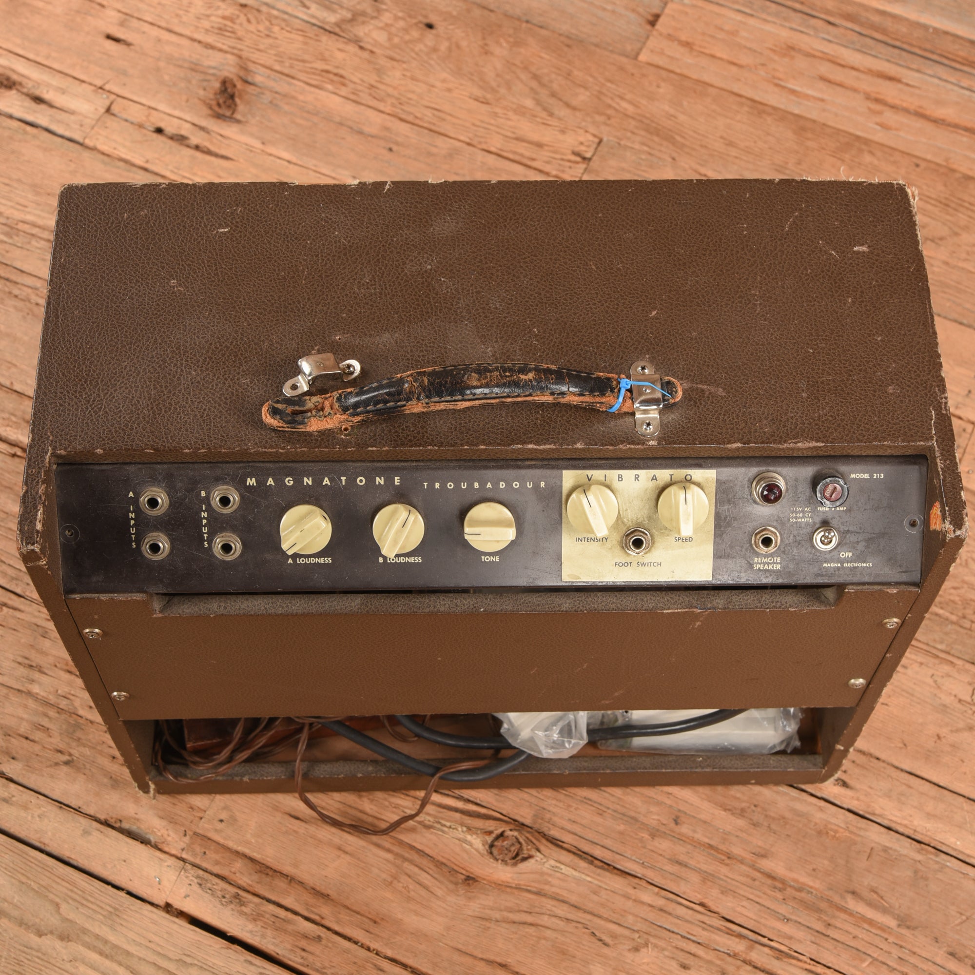 Magnatone Troubadour Model 213 2-Channel 18-Watt 1x12
