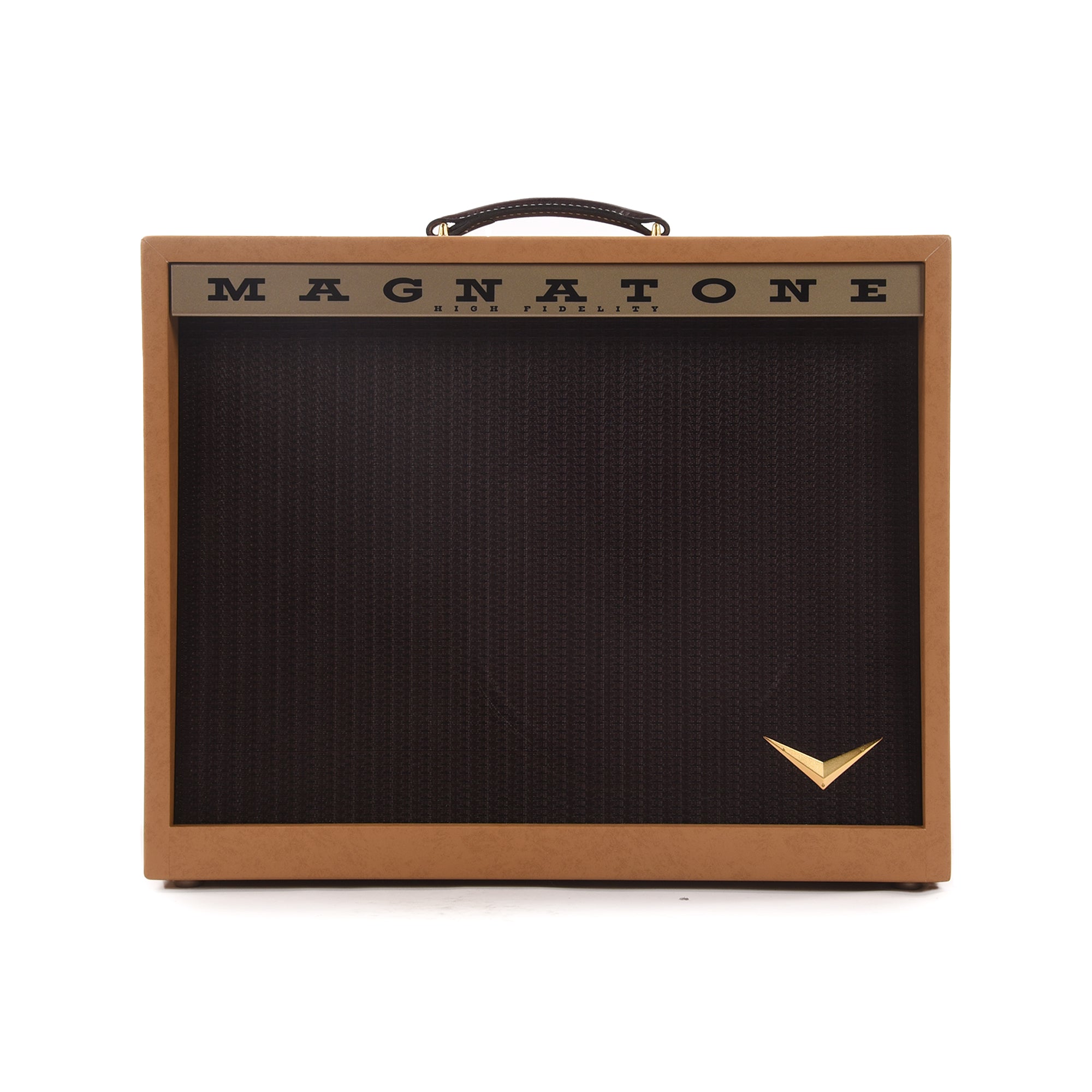 Magnatone Varsity Reverb 15W 1x12 Combo Amp Blonde w/ Oxblood Grill Amps / Guitar Amps / Guitar Combos