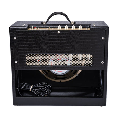 Magnatone Varsity Reverb 15w 1x12 Point to Point Handwired Combo Amp Cathedral Black Amps / Guitar Amps / Guitar Combos