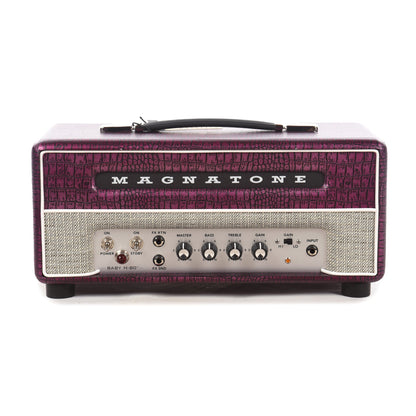 Magnatone BABY M-80 12w Head Billy Gibbons Signature Chrome Grape Amps / Guitar Amps / Guitar Heads