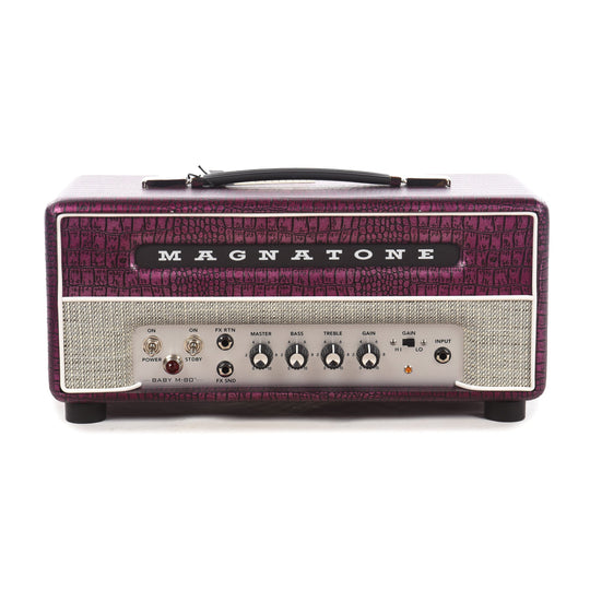 Magnatone BABY M-80 12w Head Billy Gibbons Signature Chrome Grape Amps / Guitar Amps / Guitar Heads