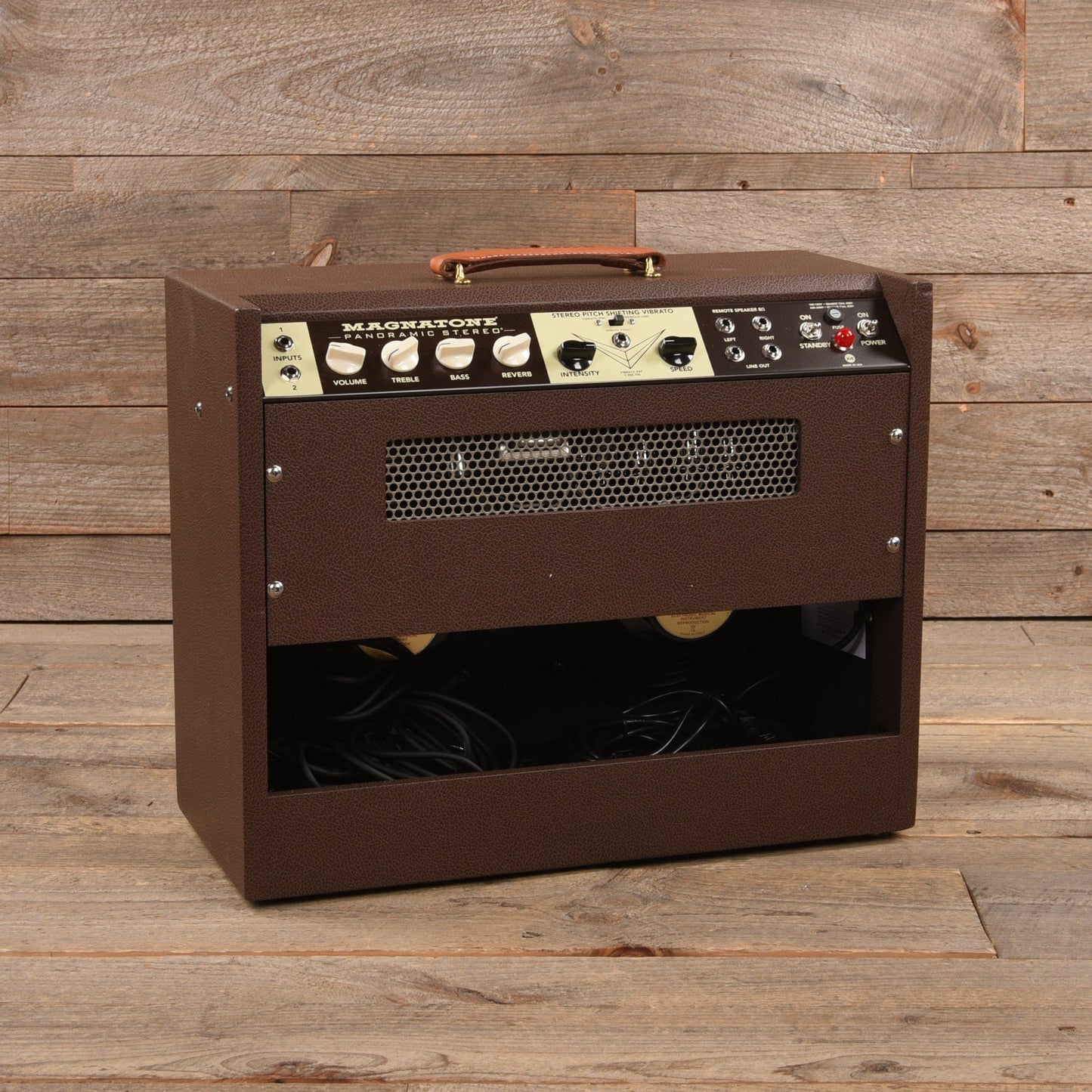 Magnatone Panoramic Stereo 12/12W 2x10 Combo Amp Amps / Guitar Combos