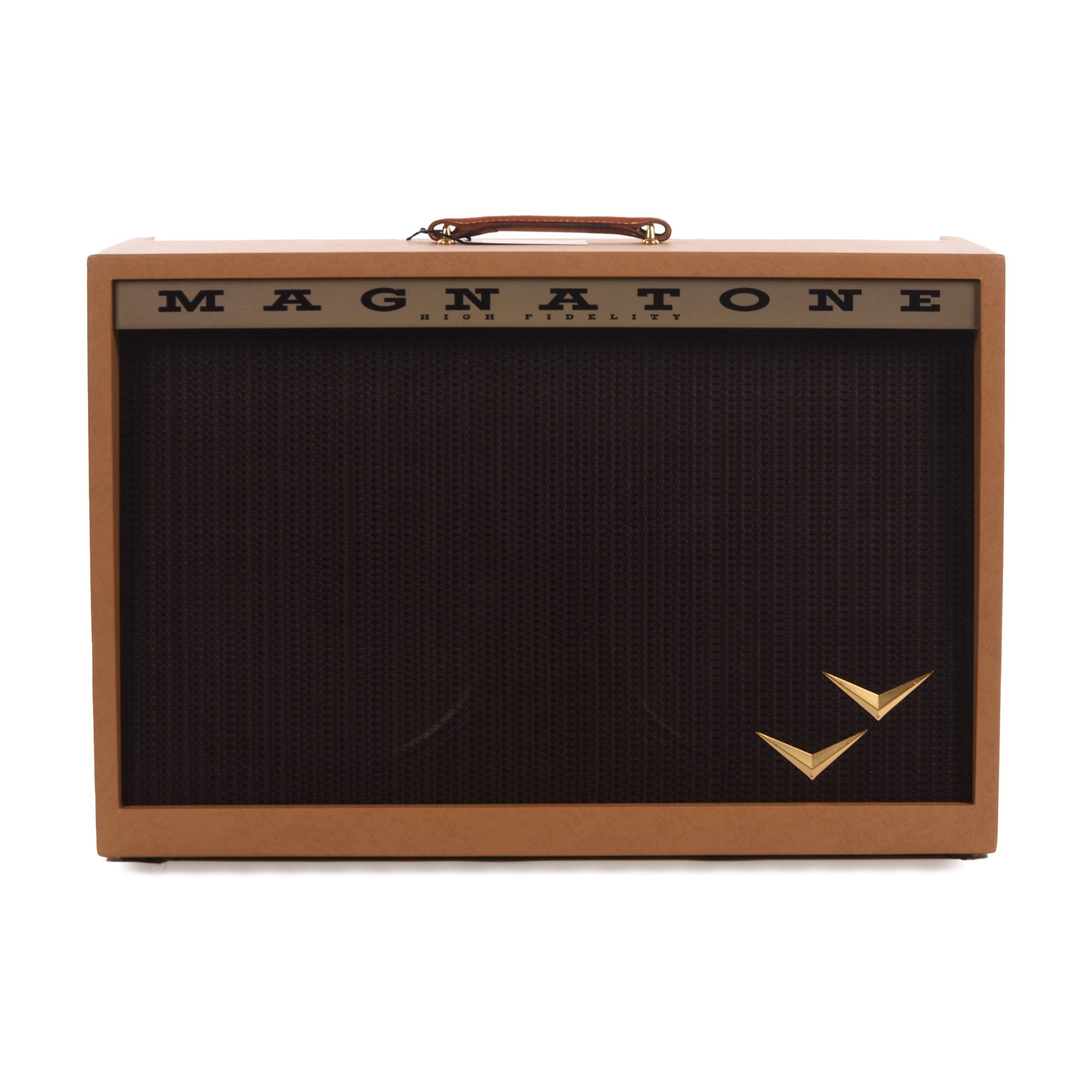 Magnatone Twilighter Stereo 22/22W 2x12 Combo Amp Camel w/ Oxblood Grill Amps / Guitar Combos