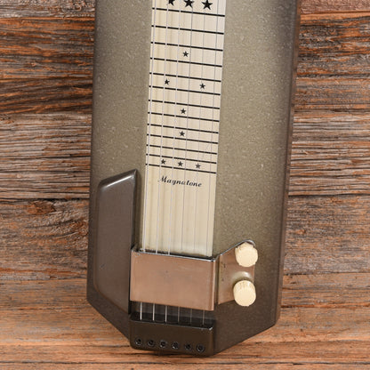 Magnatone Deluxe Hawaiian Electric Lap Steel Silver 1949 Electric Guitars