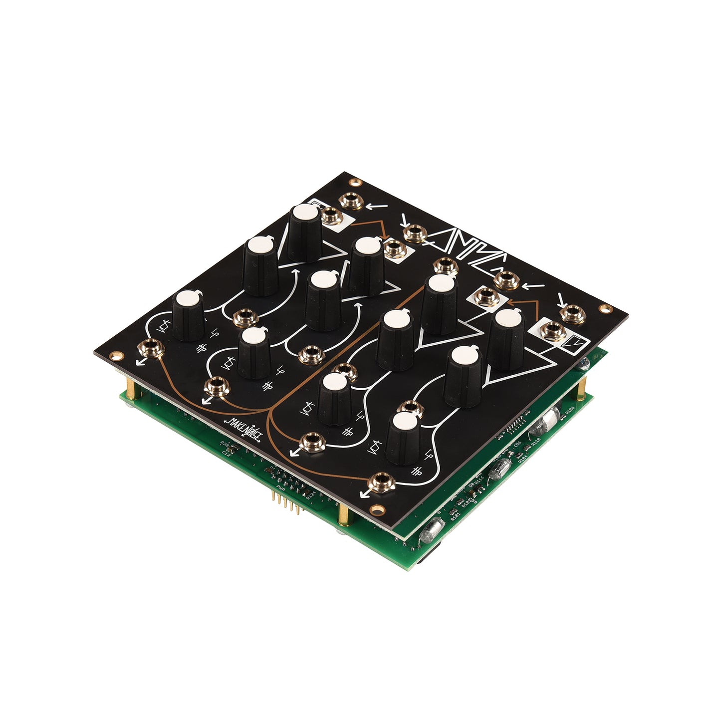 Make Noise QMMG Quad Multi-Mode Gate 2024 Black & Gold Edition Keyboards and Synths / Synths / Eurorack