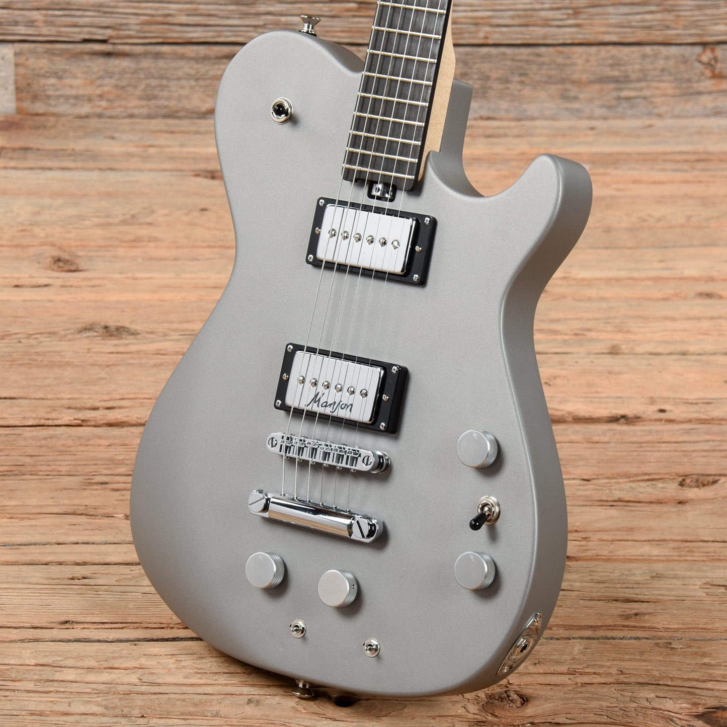 Manson MA EVO Fuzz Phase Grey Matter with MBK-1 Pickups Grey 2019 Electric Guitars / Solid Body