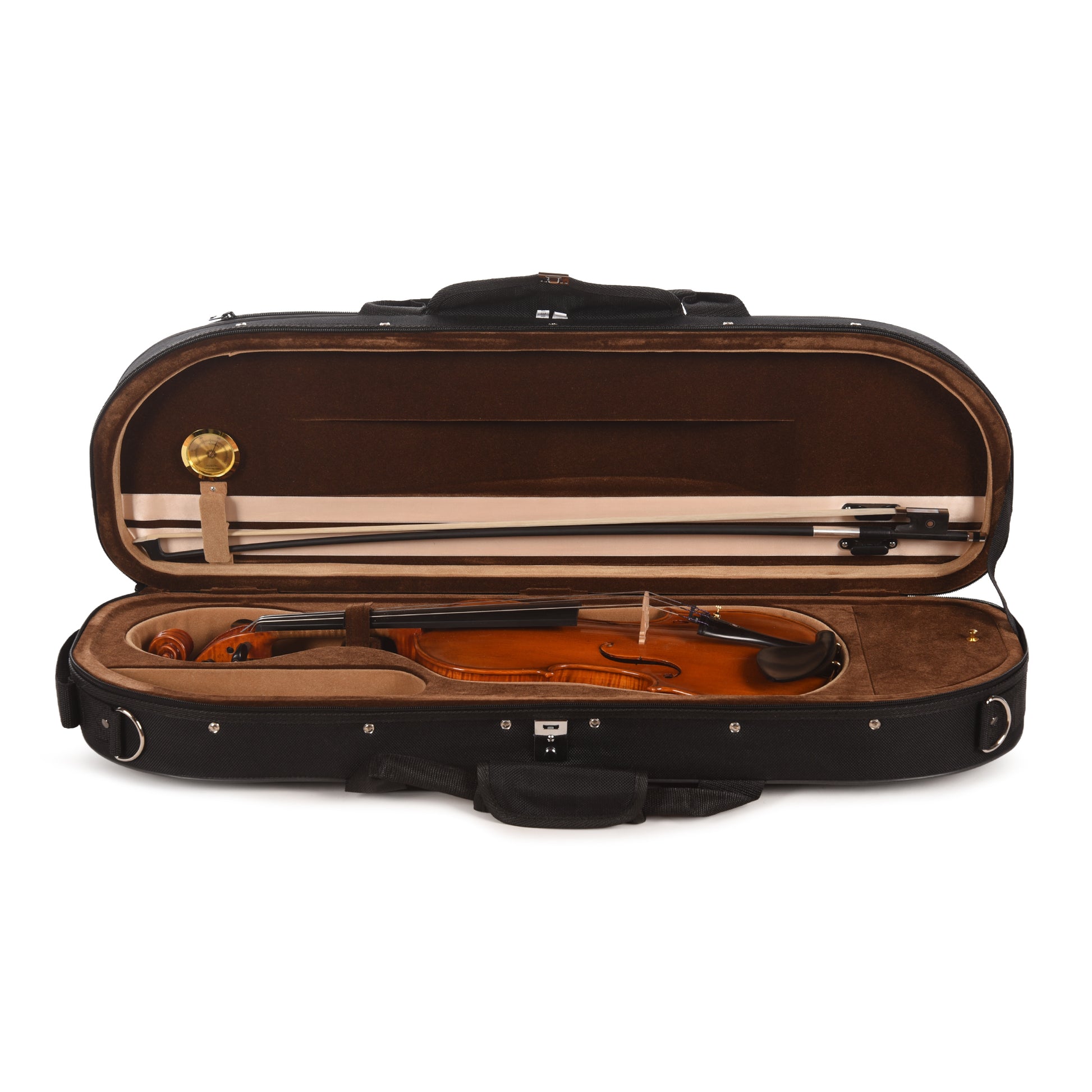 Maple Leaf Emile Sauret 4/4 Violin w/ Soft Case & Carbon Fiber Composite Bow Band and Orchestra / String / Violins