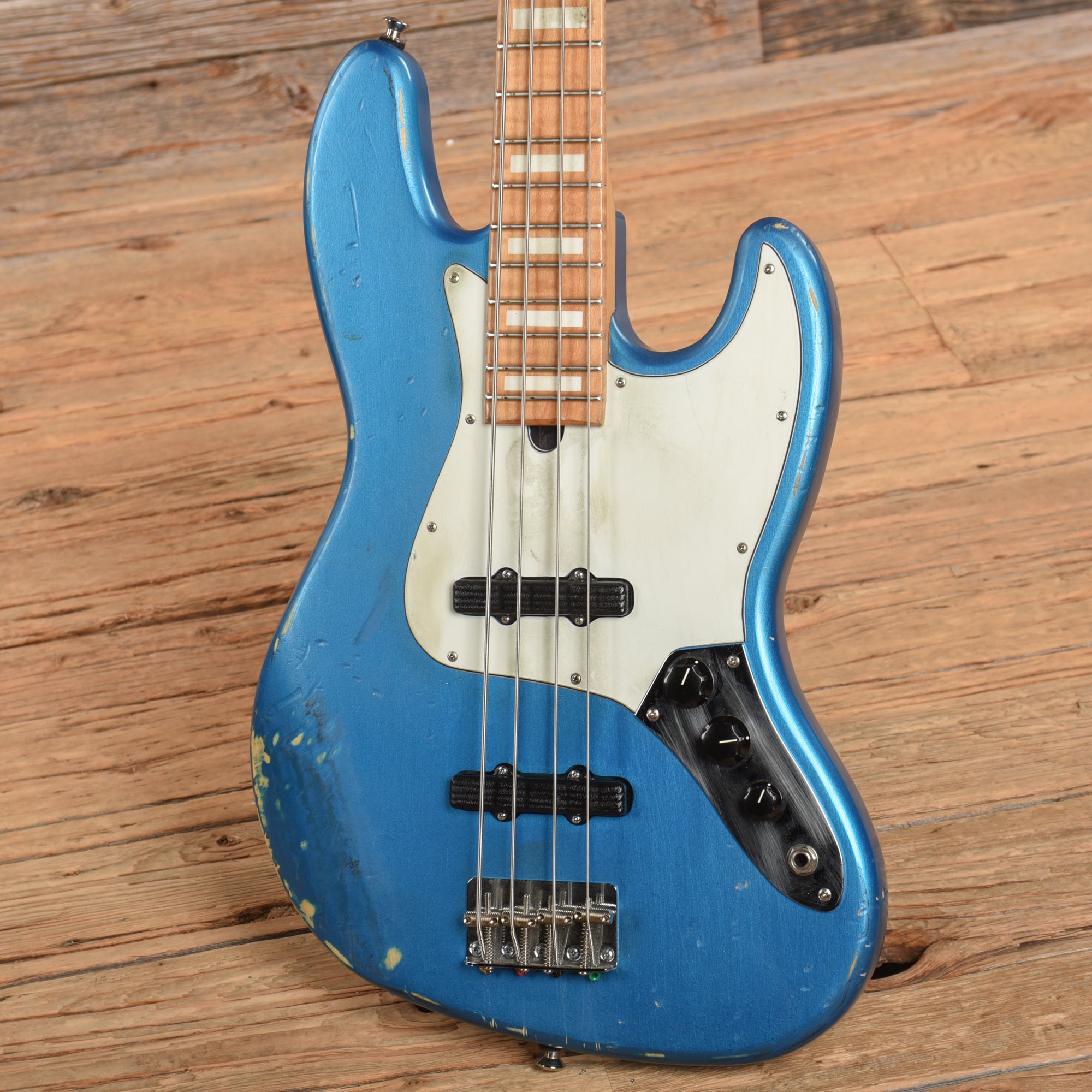 Marco Bass TFL-4 Relic Lake Placid Blue Bass Guitars / 4-String