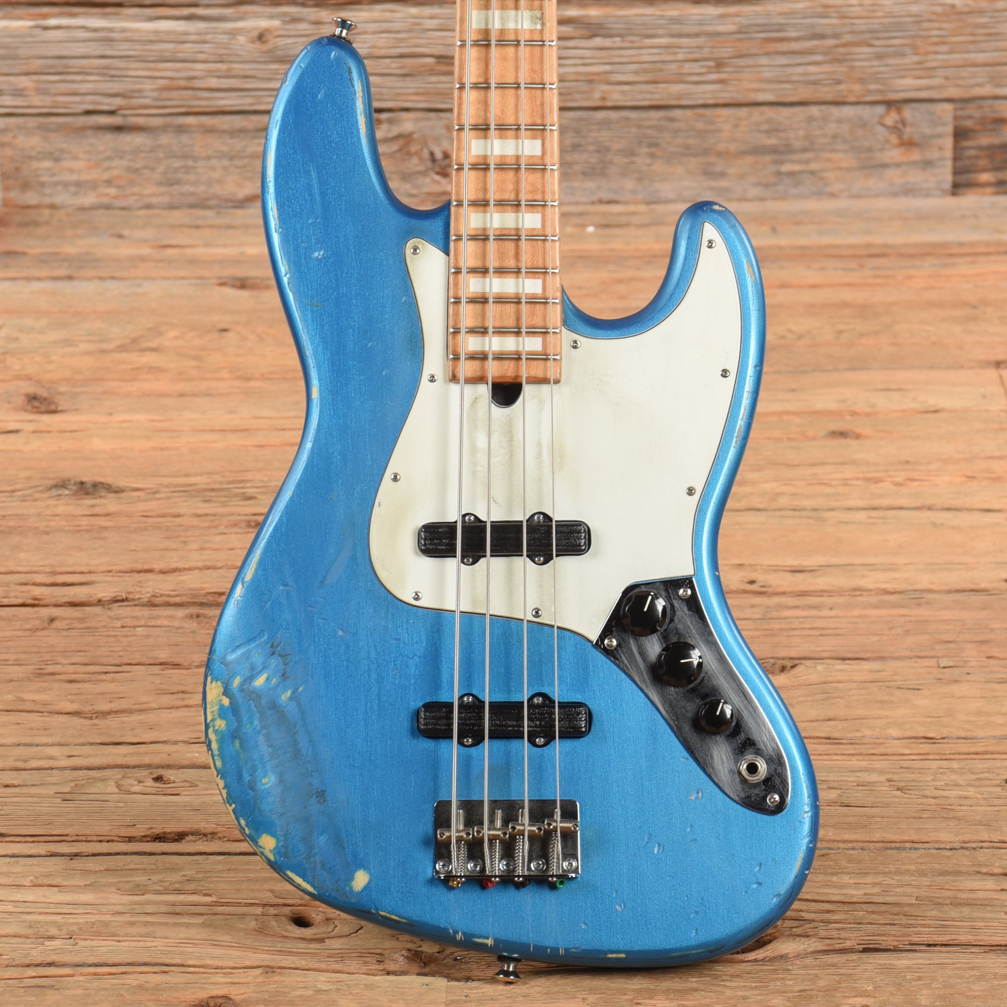 Marco Bass TFL-4 Relic Lake Placid Blue Bass Guitars / 4-String