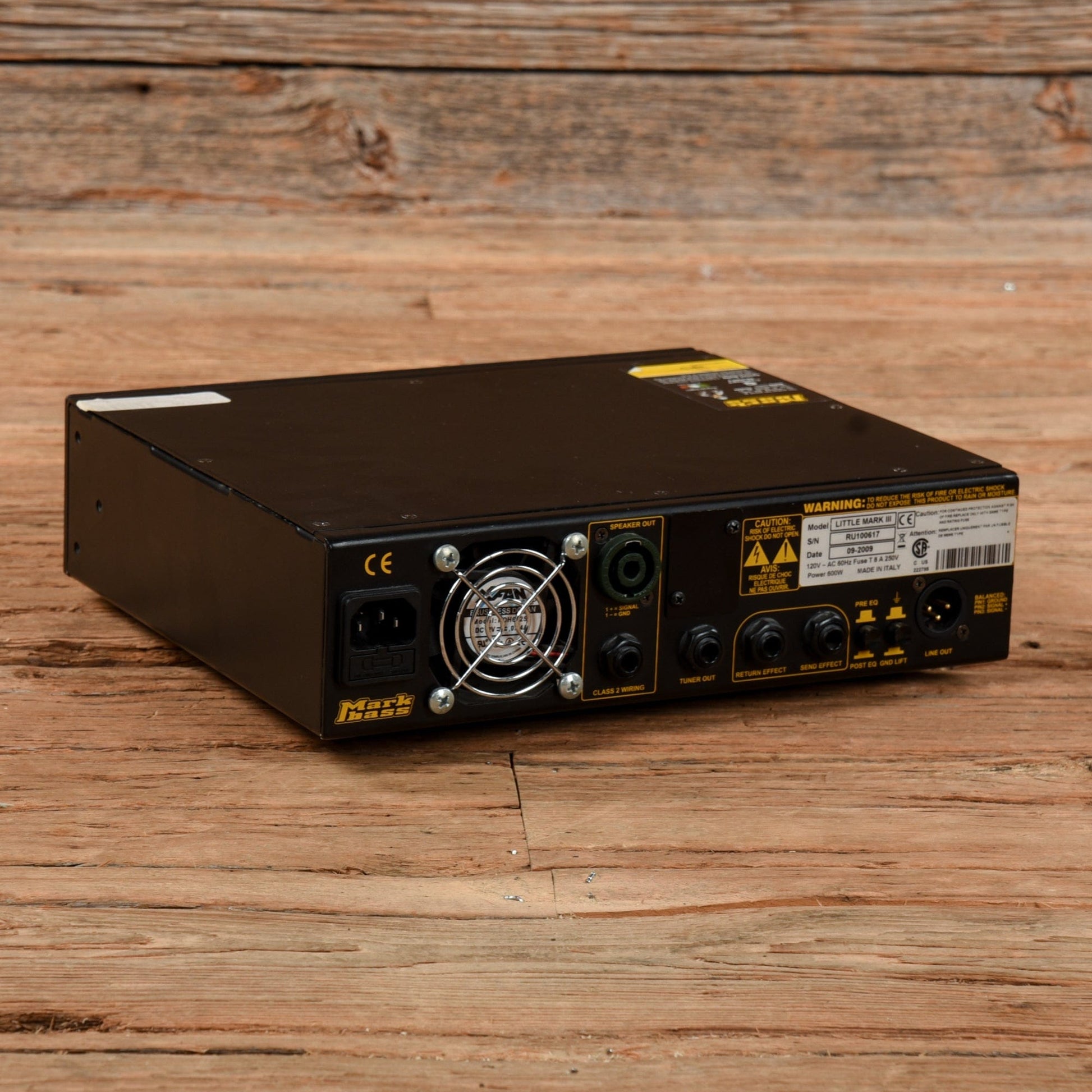 Markbass MBH110020 Little Mark III 500-Watt Bass Head Amps / Bass Cabinets