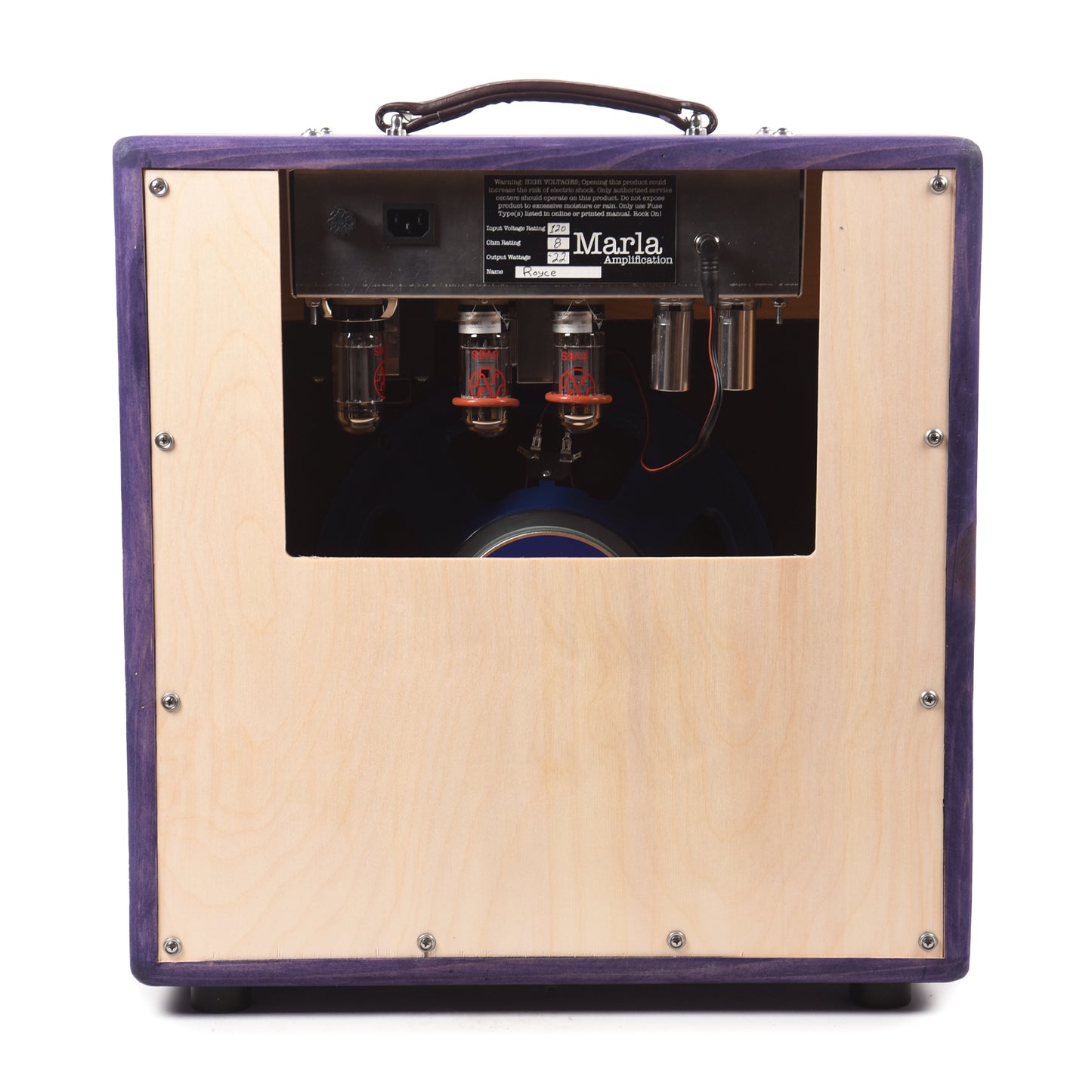Marla Amplification S20V 22w 1x12 Combo Amp Deep Purple Amps / Guitar Amps / Guitar Combos