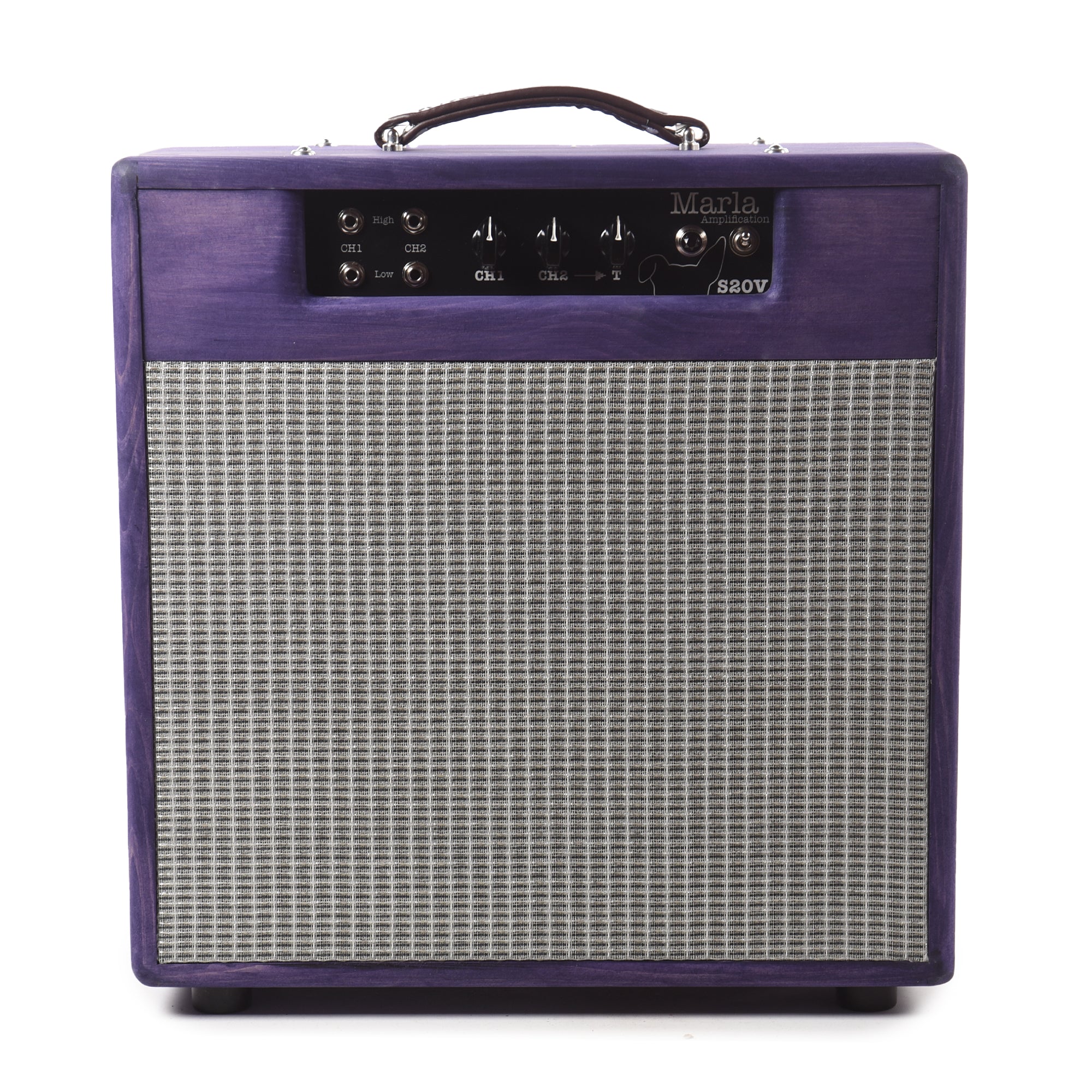 Marla Amplification S20V 22w 1x12 Combo Amp Deep Purple Amps / Guitar Amps / Guitar Combos