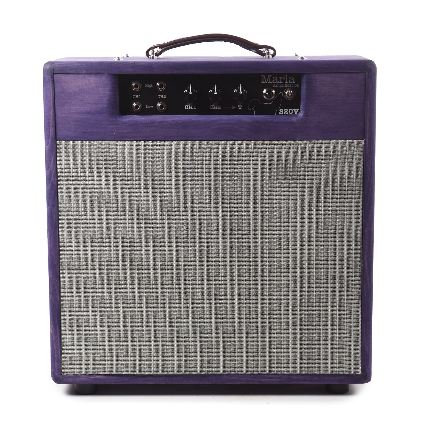Marla Amplification S20V 22w 1x12 Combo Amp Deep Purple Amps / Guitar Amps / Guitar Combos