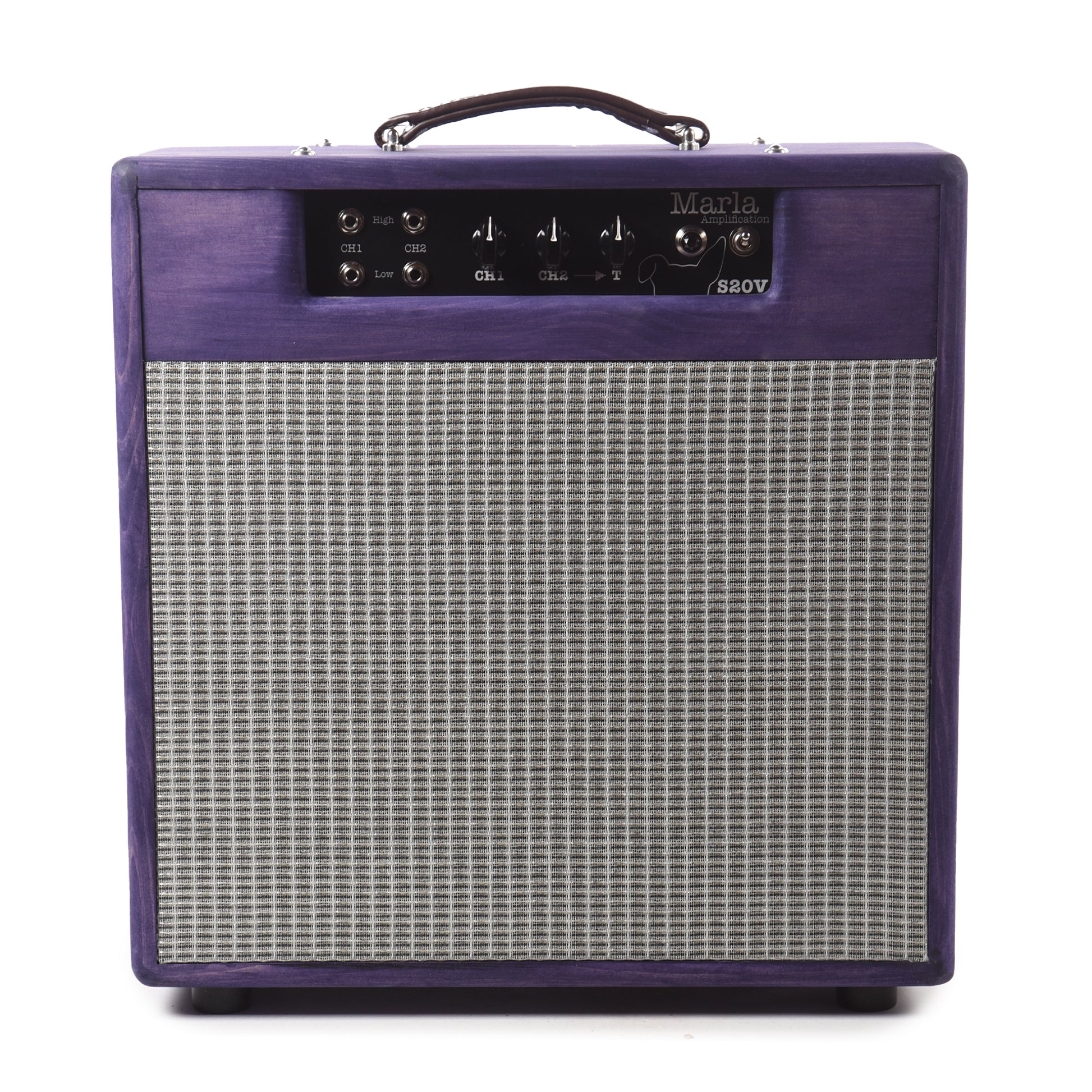 Marla Amplification S20V 22w 1x12 Combo Amp Deep Purple Amps / Guitar Amps / Guitar Combos