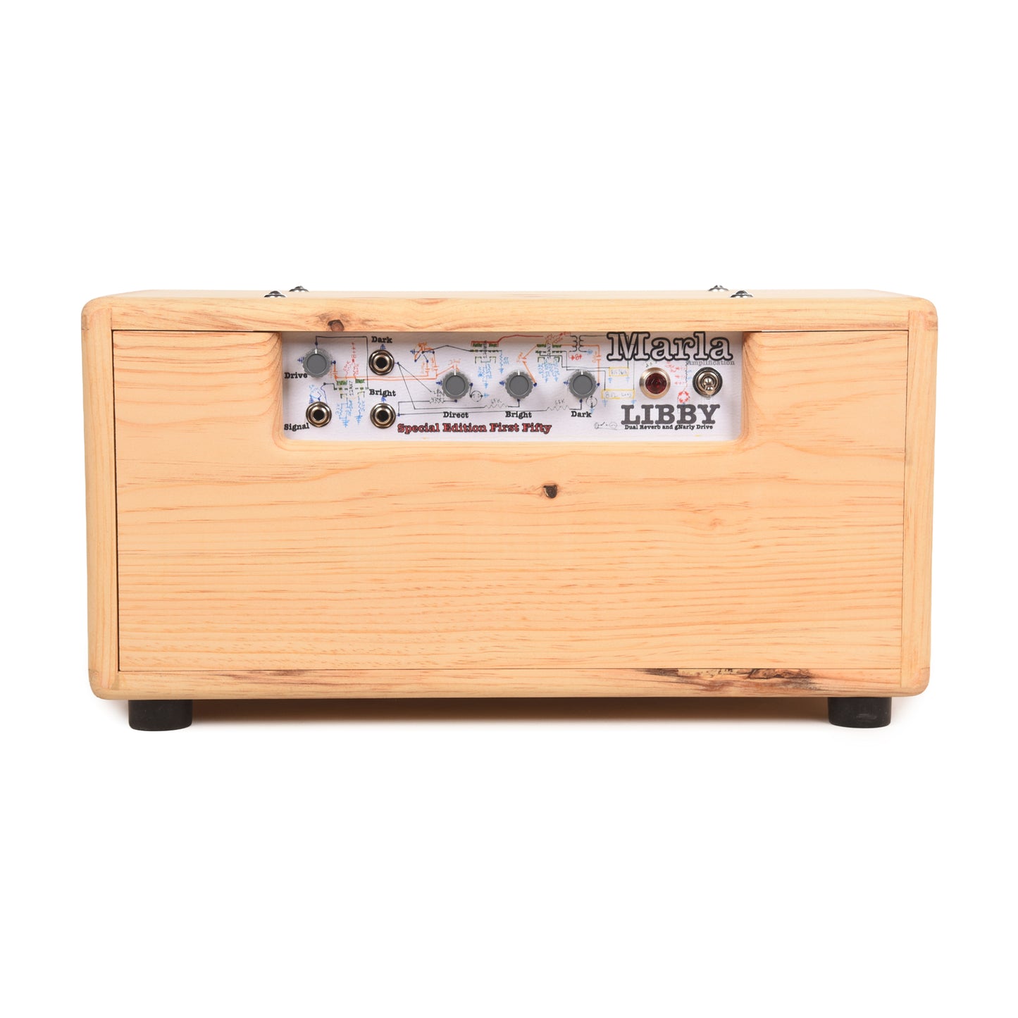 Marla Amplification LIBBY Reverb Unit Polyurethane Natural Signal Processors