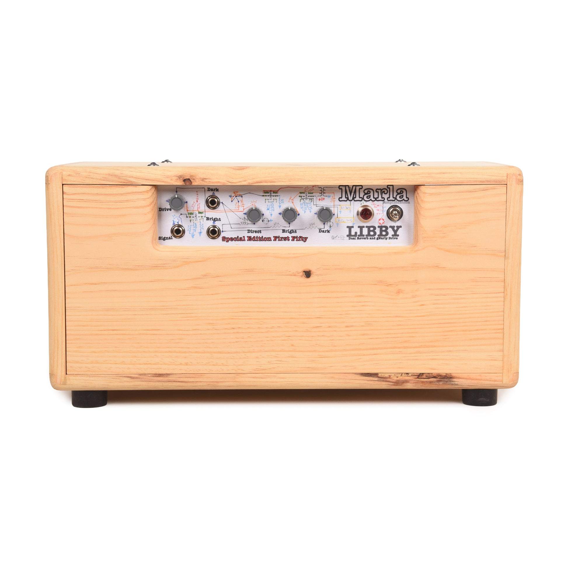 Marla Amplification LIBBY Reverb Unit Polyurethane Natural Signal Processors