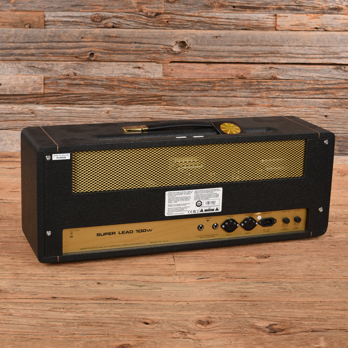 Marshall 1959HW Handwired JMP Reissue 2-Channel 100-Watt Guitar Amp Head Amplifiers