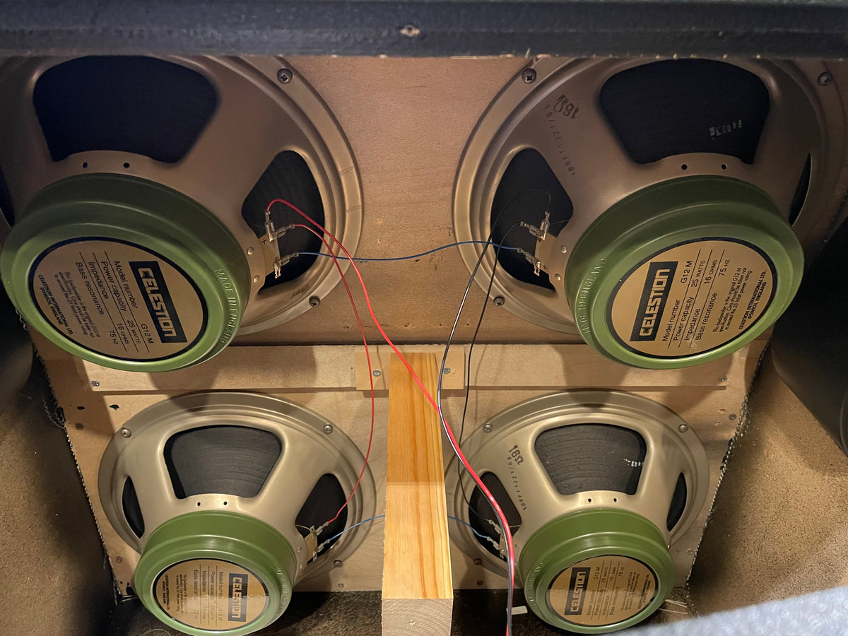 Marshall 1960BX 4x12 Regrilled  1996 Amplifiers