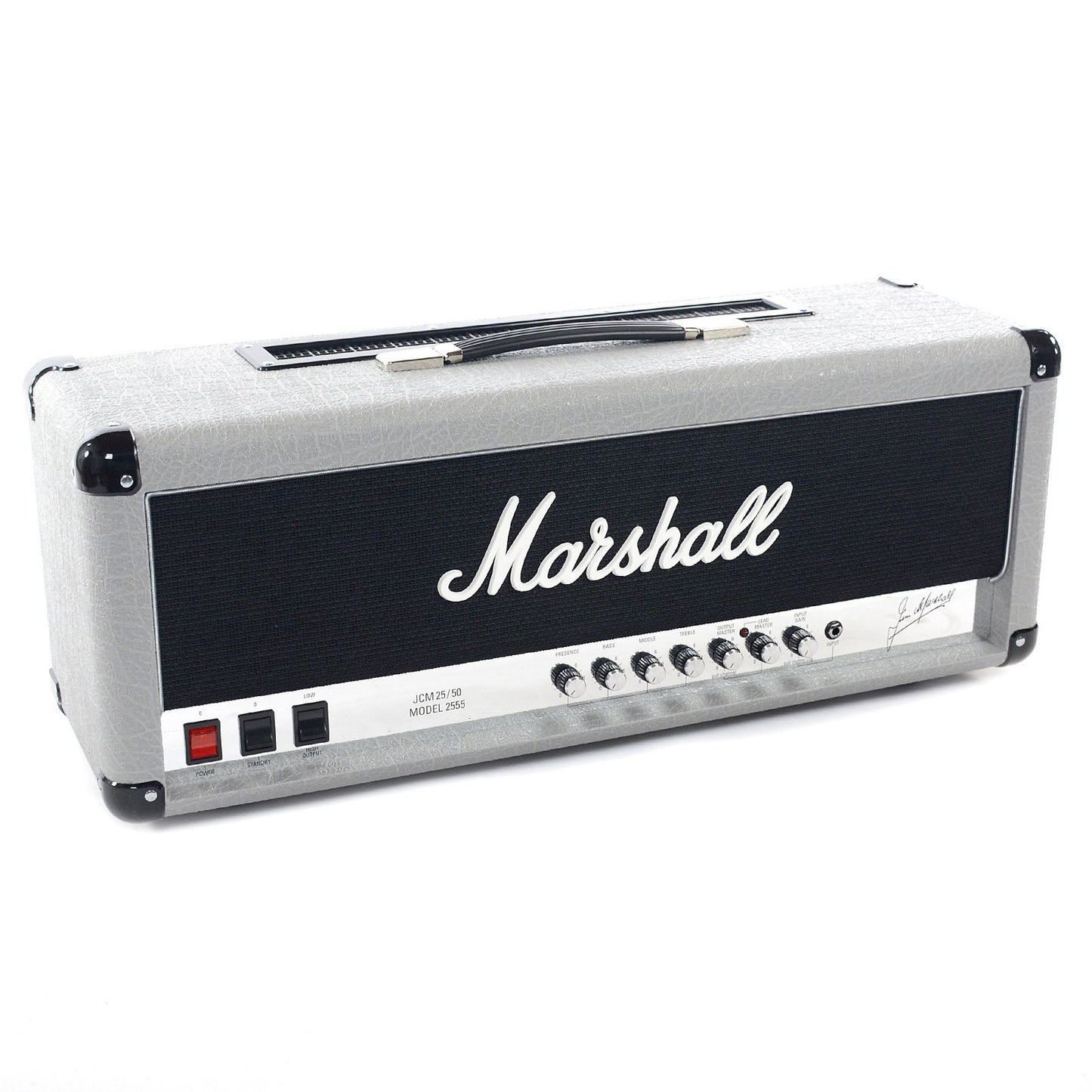 Marshall 2555X Silver Jubilee Reissue 100W Amp Head w/Footswitch Amplifiers