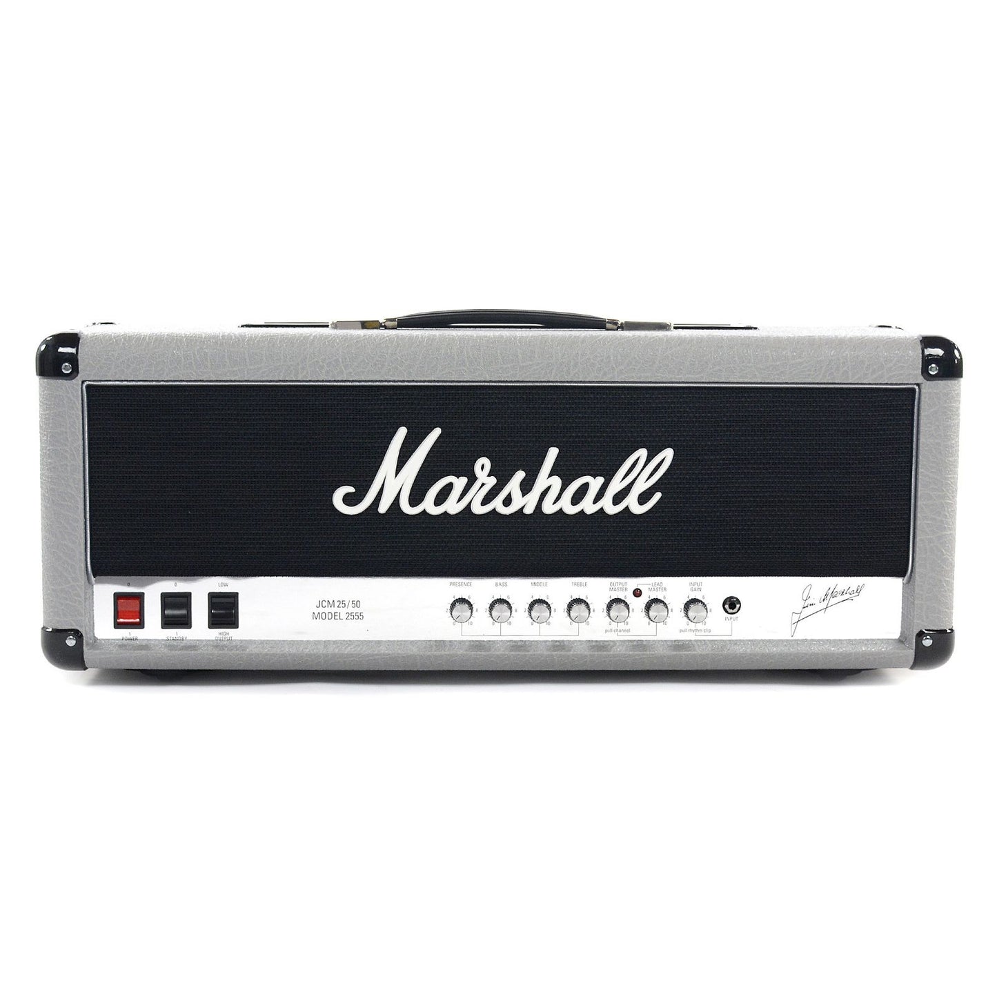 Marshall 2555X Silver Jubilee Reissue 100W Amp Head w/Footswitch Amplifiers