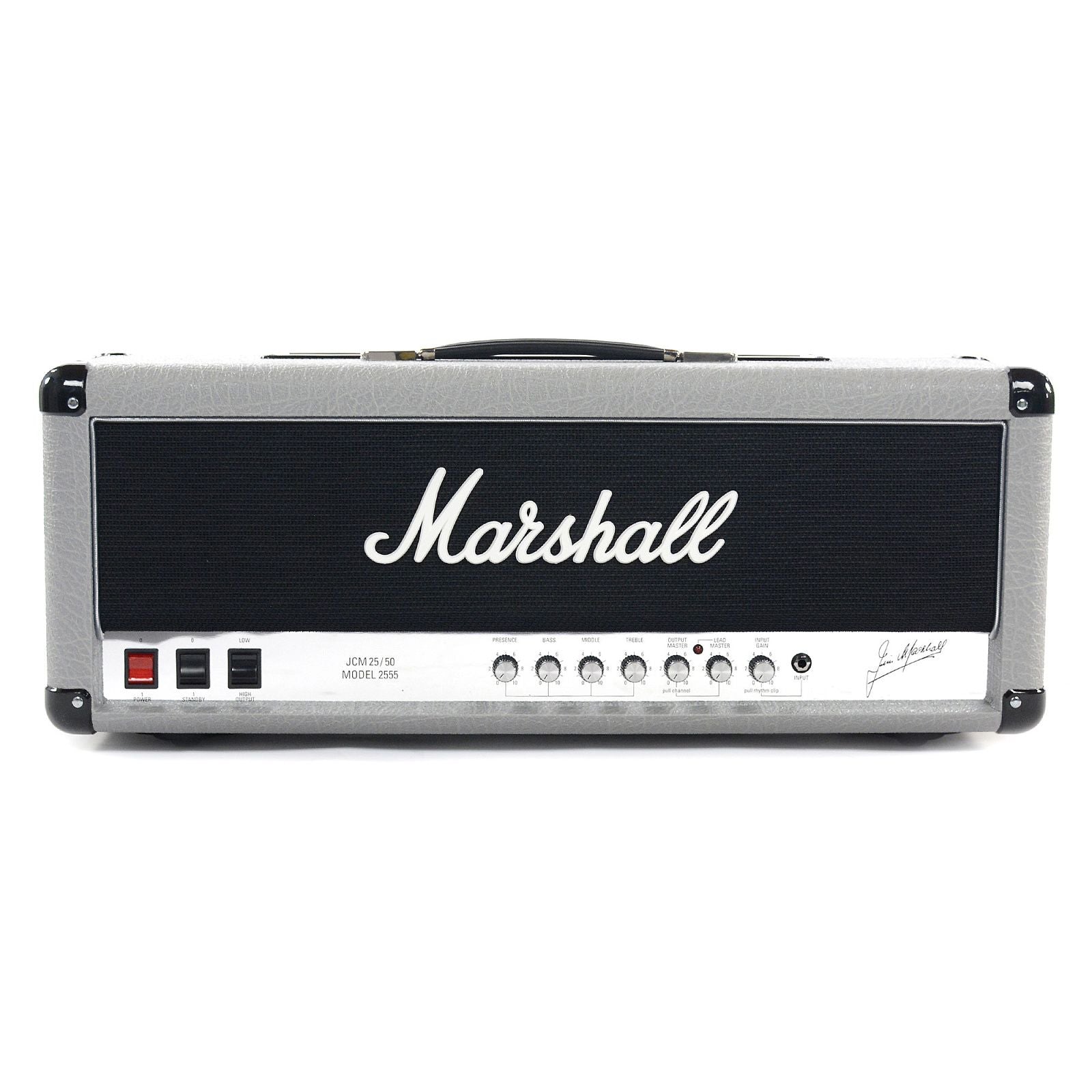 Marshall 2555X Silver Jubilee Reissue 100W Amp Head w/Footswitch Amplifiers