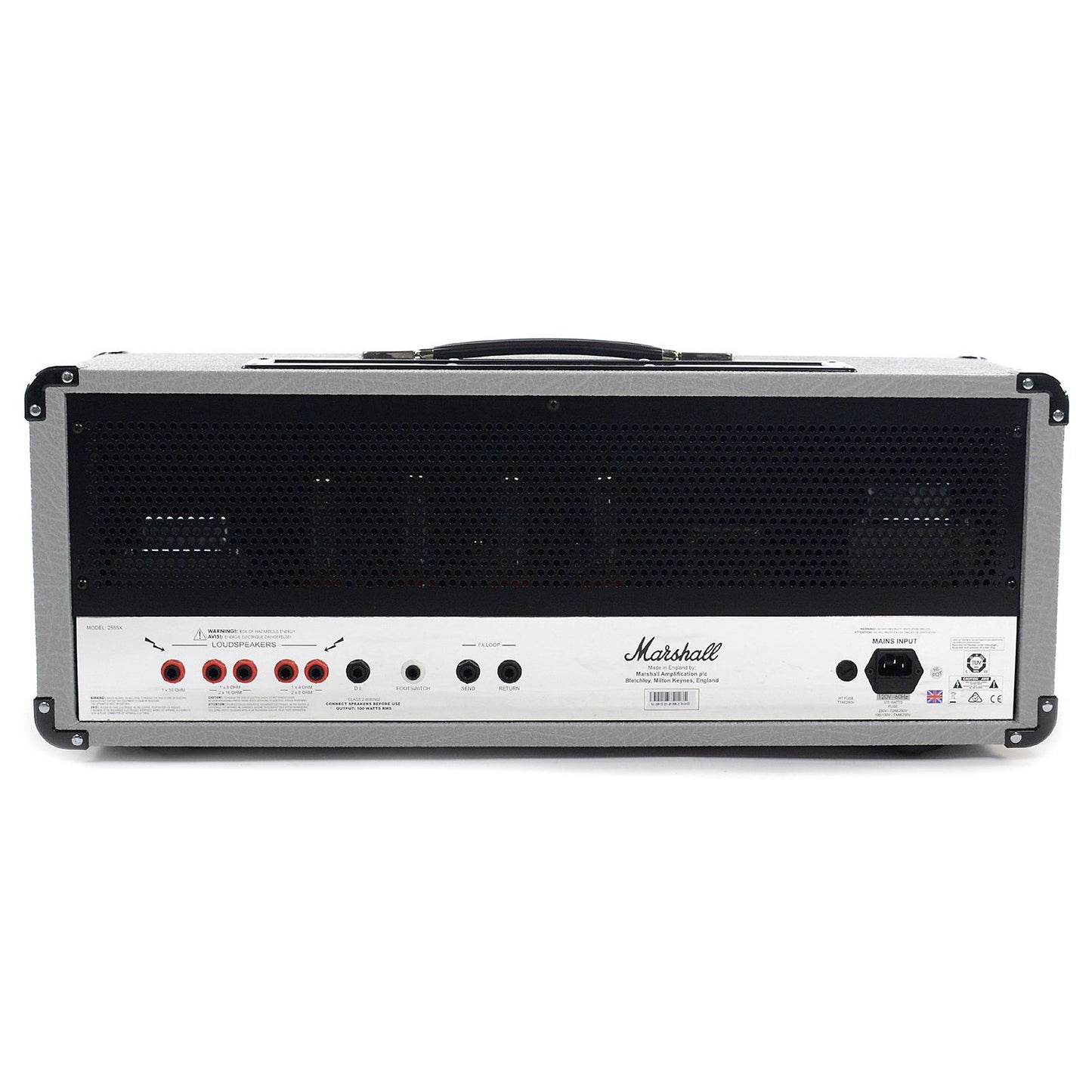 Marshall 2555X Silver Jubilee Reissue 100W Amp Head w/Footswitch Amplifiers