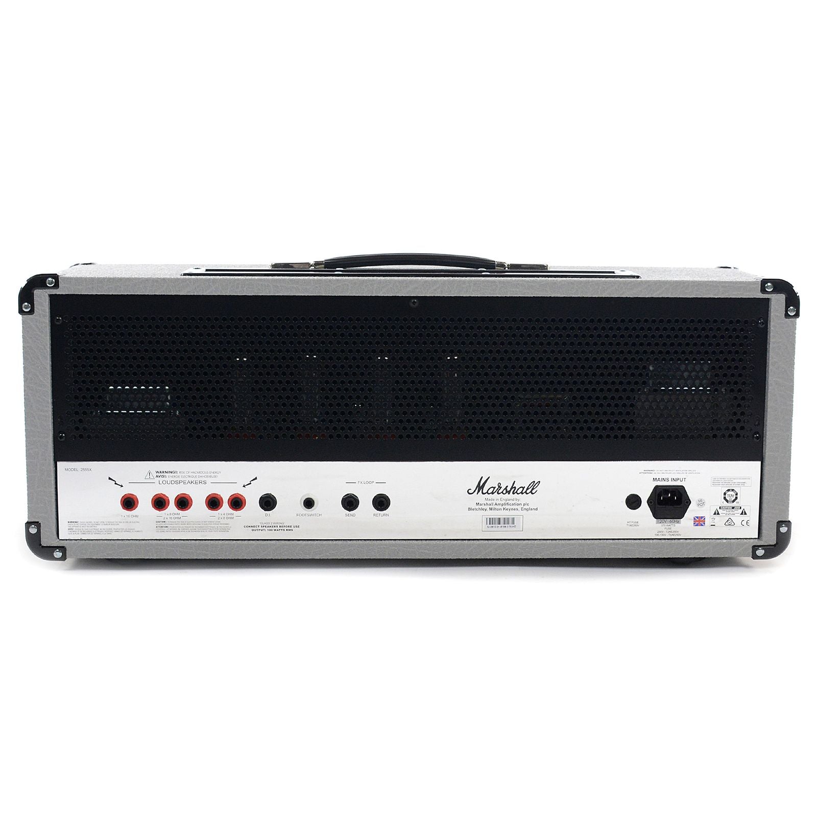 Marshall 2555X Silver Jubilee Reissue 100W Amp Head w/Footswitch Amplifiers