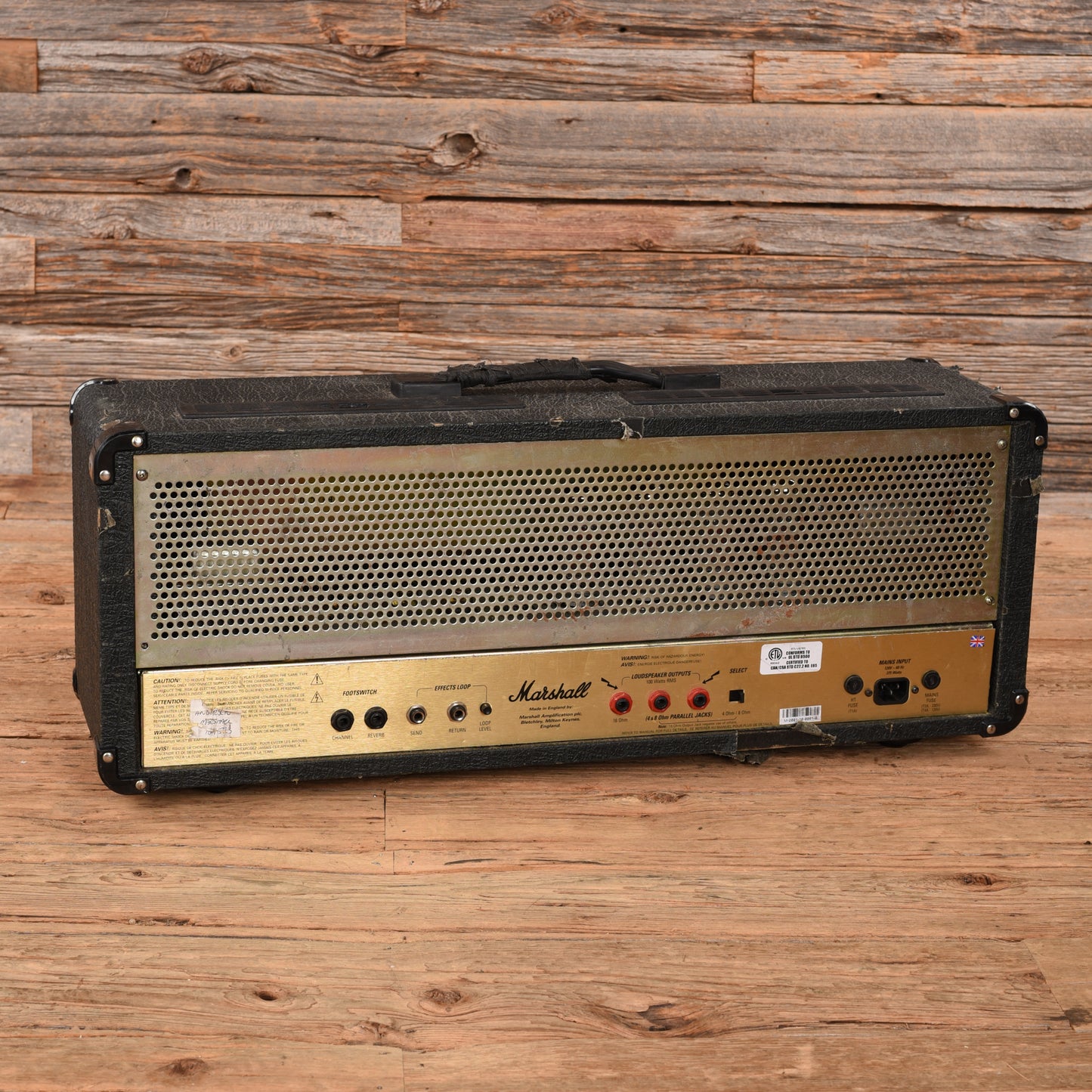 Marshall JCM 2000 DSL 100 Dual Super Lead 2-Channel 100-Watt Guitar Amp Head Amplifiers