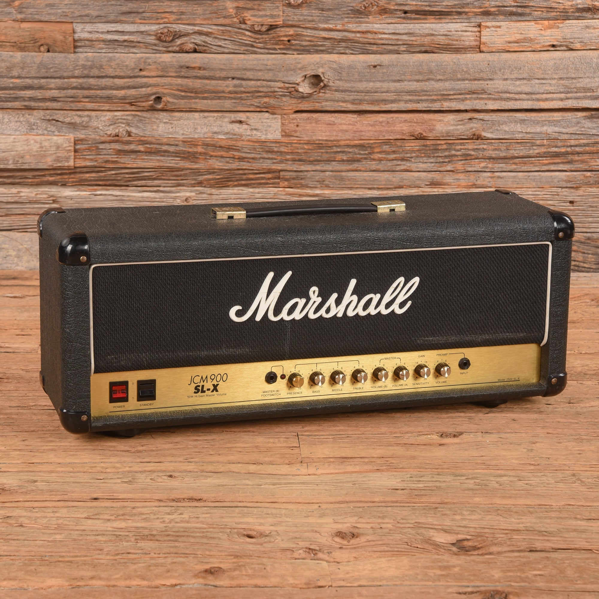Marshall JCM 900 Model 2500 SL-X 50-Watt Hi Gain Master Volume Guitar Amp Head Amplifiers