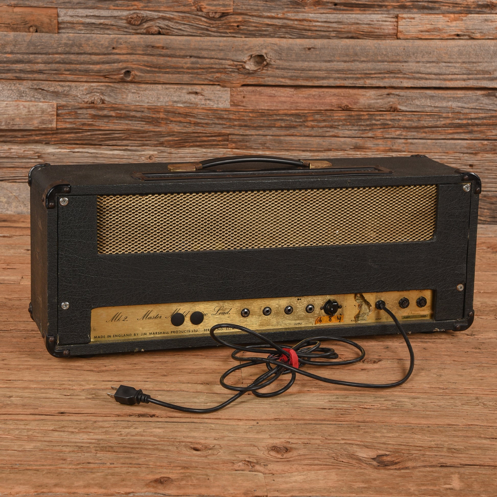 Marshall JMP 2203 Mk 2 Master Model 100-Watt Lead 100-Watt Guitar Amp Head  1977 Amplifiers