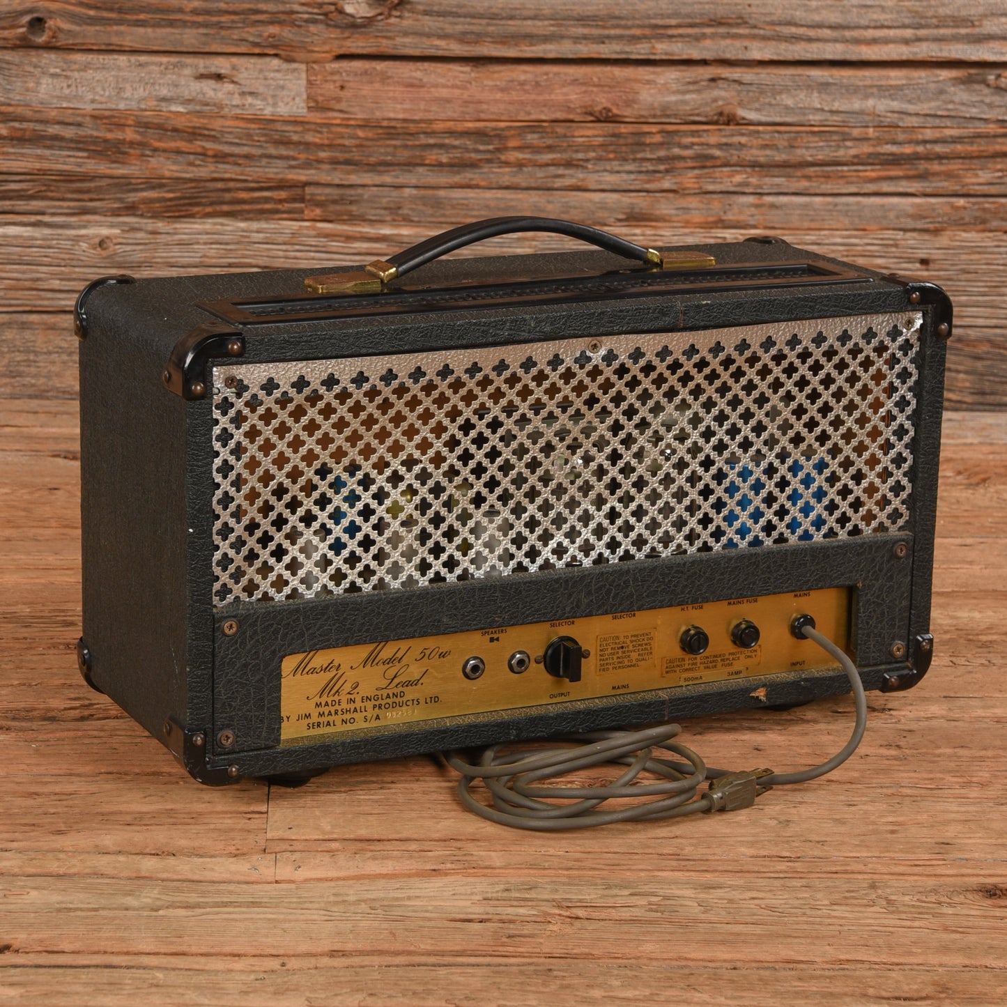 Marshall JMP Model 1987 Mk II 50-Watt Guitar Amp Head  1977 Amplifiers