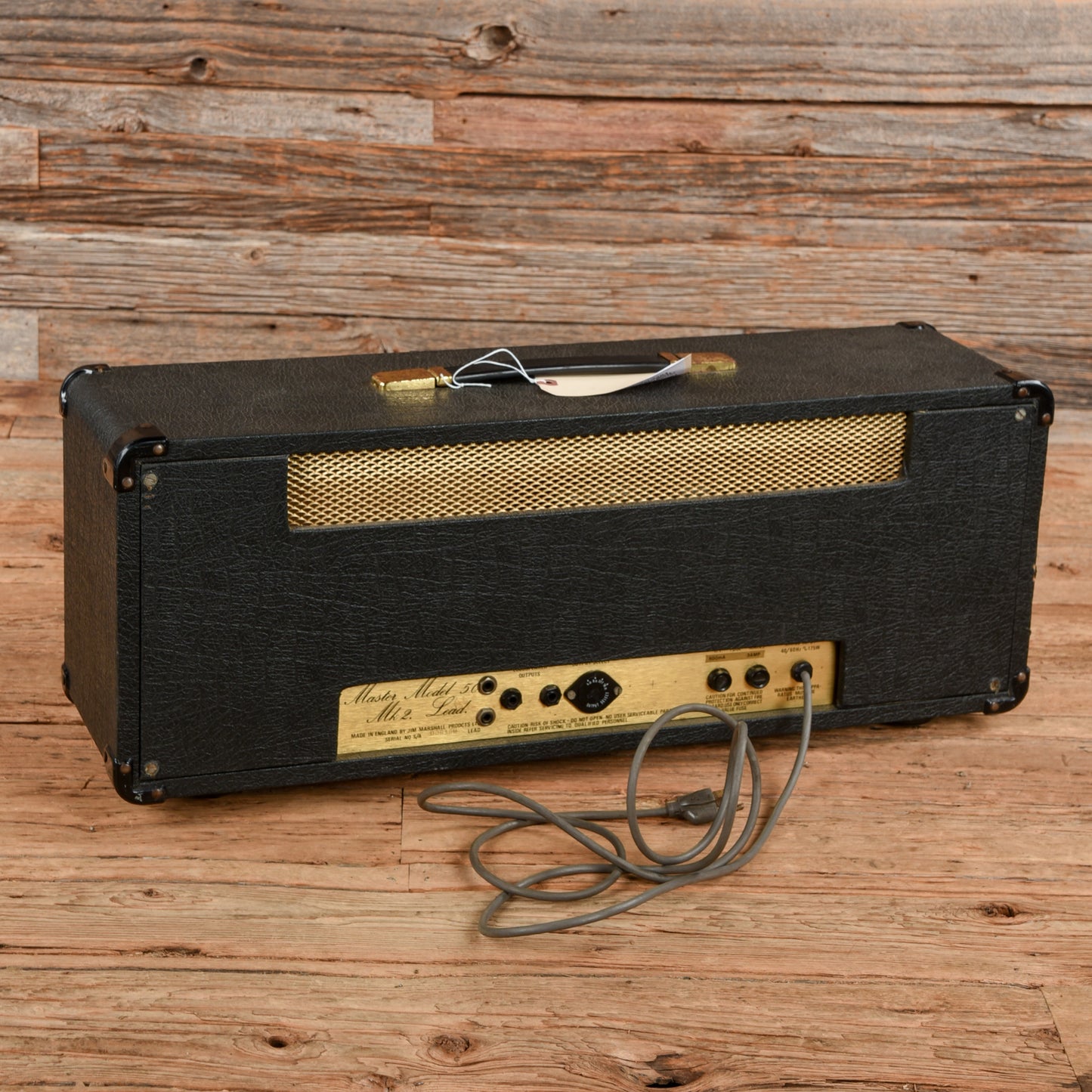 Marshall JMP Model 2204 Master Model Mk 2 50-Watt Guitar Amp Head  1980 Amplifiers