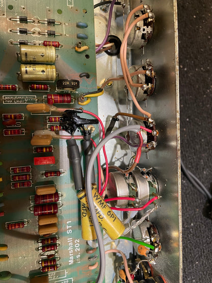 Marshall JMP Model 2204 Master Model Mk 2 50-Watt Guitar Amp Head  1980 Amplifiers