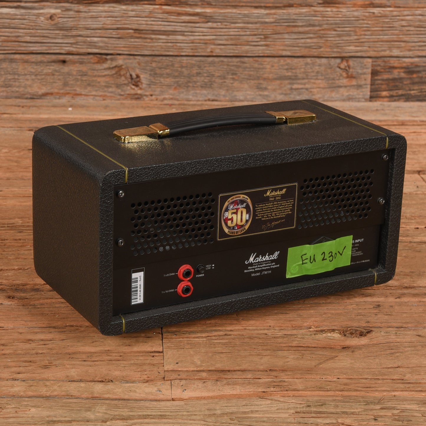Marshall JTM1H 50th Anniversary Head 230V Amplifiers