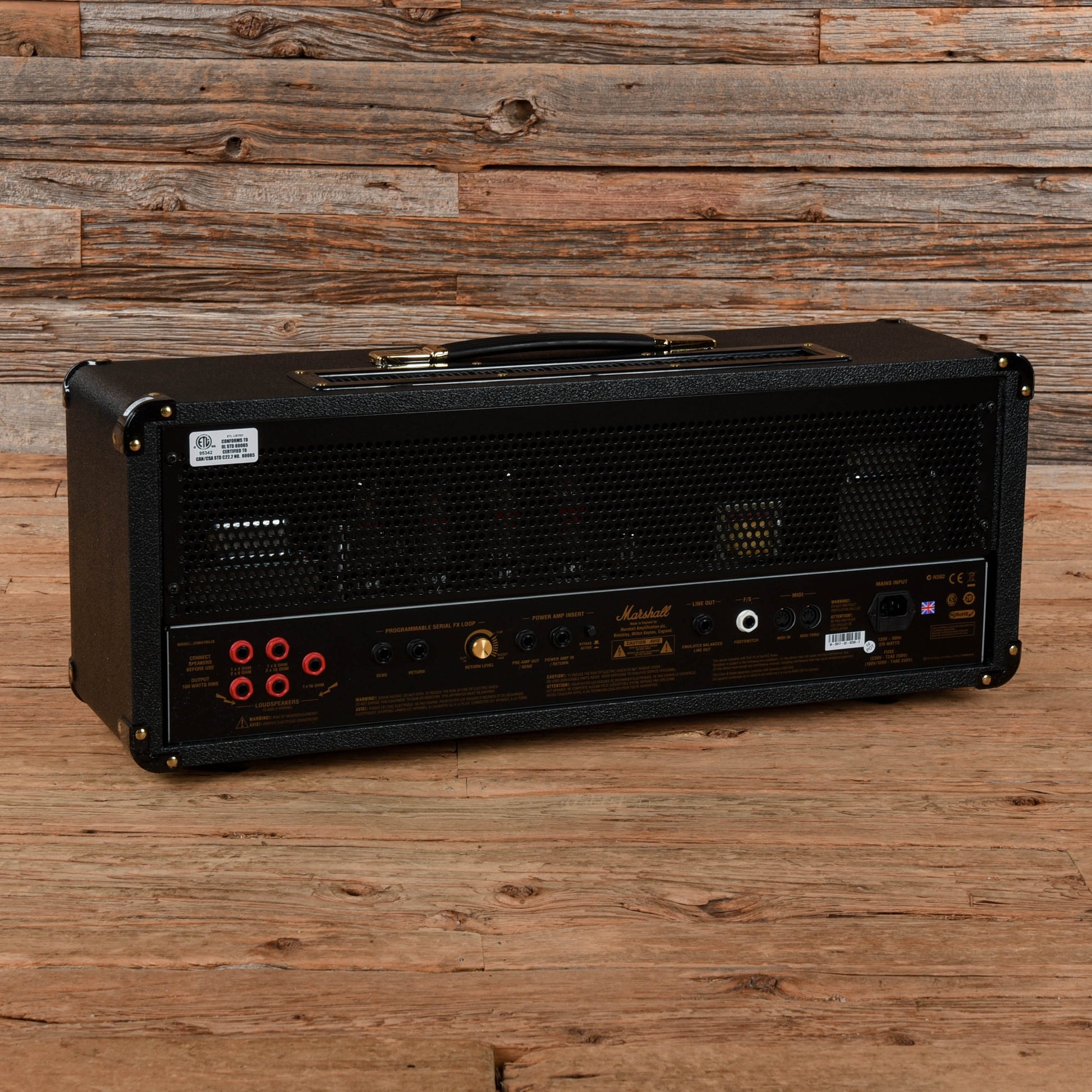 Marshall Marshall 100w Joe Satriani Head - Dave Amato of REO Speedwagon Amplifiers