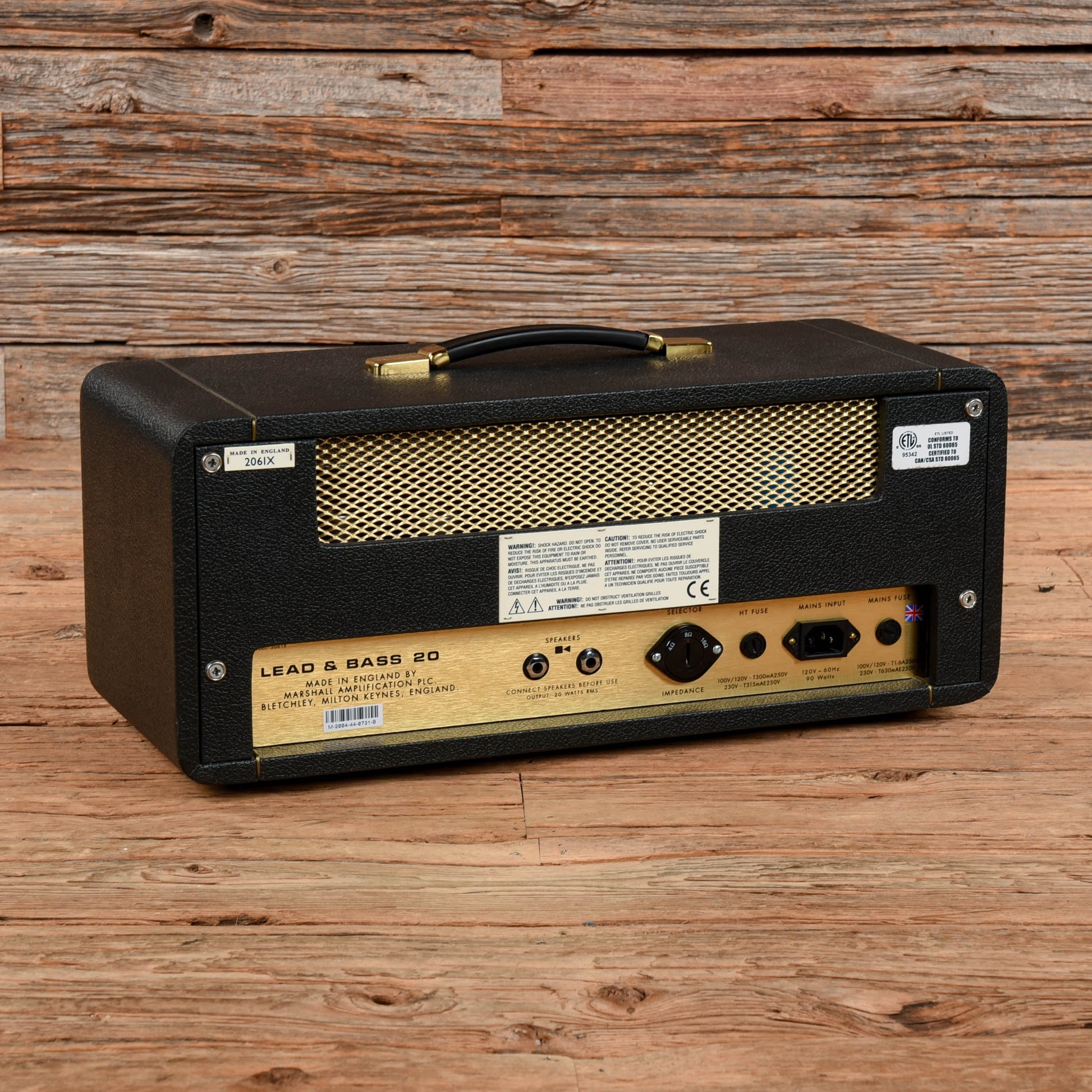 Marshall 2061X JMP Reissue 2-Channel 20-Watt Guitar Amp Head Amps / Guitar Amps / Guitar Cabinets