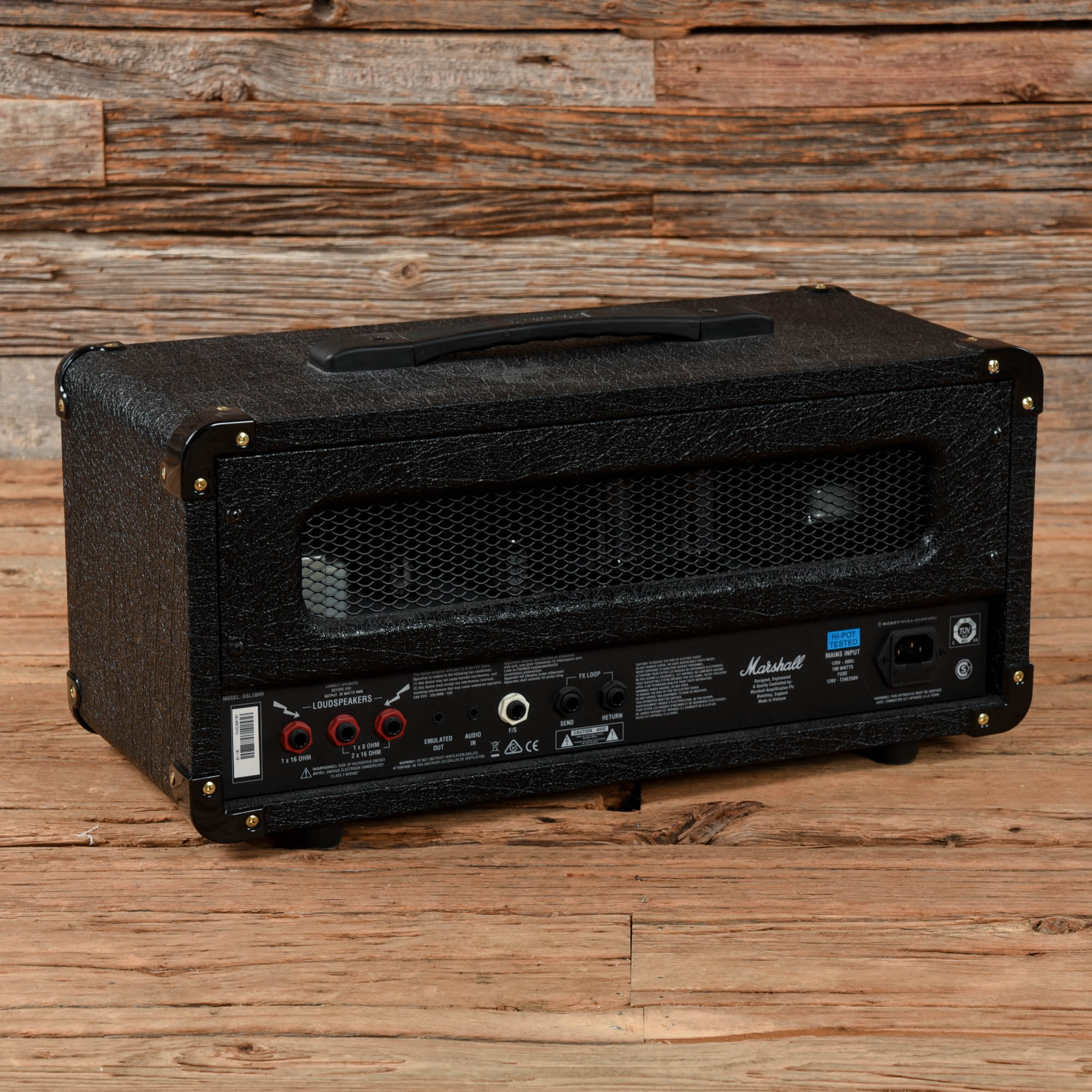 Marshall DSL20HR 2-Channel 20-Watt Guitar Amp Head Amps / Guitar Amps / Guitar Cabinets