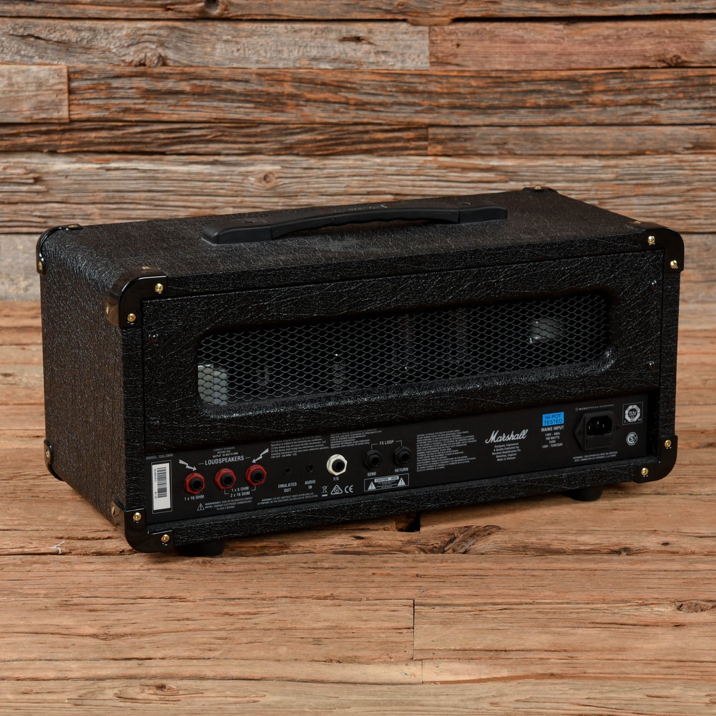 Marshall DSL20HR 2-Channel 20-Watt Guitar Amp Head Amps / Guitar Amps / Guitar Cabinets