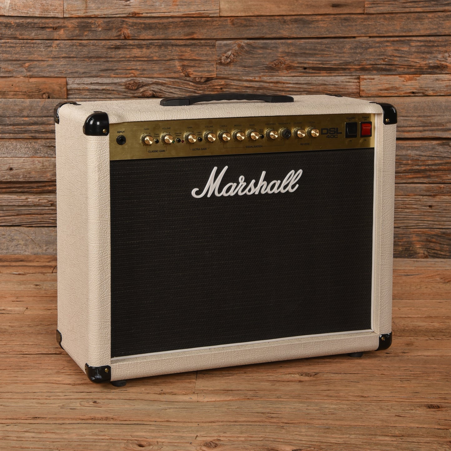 Marshall DSL40CR 2-Channel 40-Watt 1x12" Guitar Combo White Amps / Guitar Amps / Guitar Cabinets