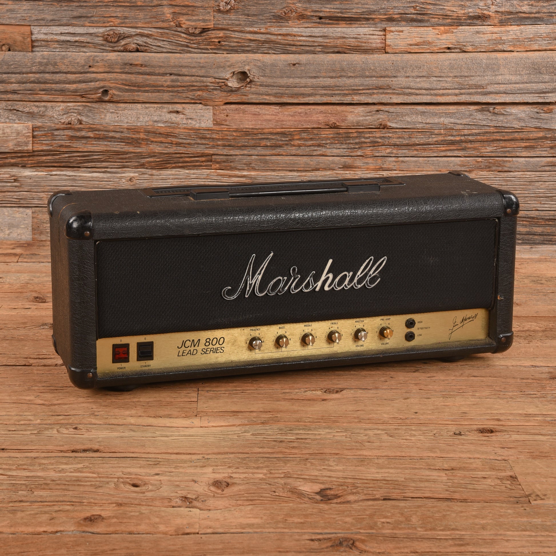 Marshall JCM 800 Lead Series Model 2203 100-Watt Master Volume Guitar Amp Head  1983 Amps / Guitar Amps / Guitar Cabinets