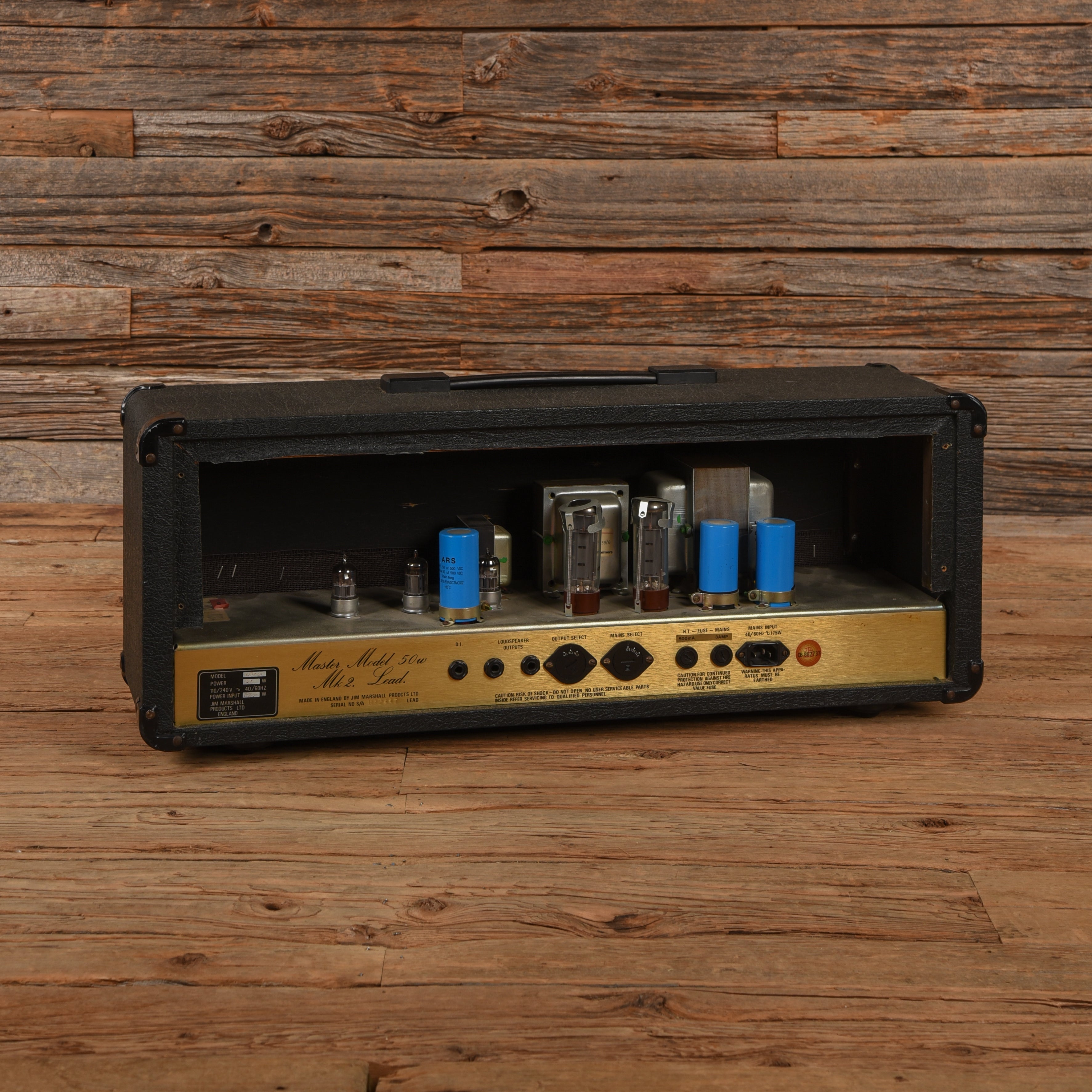 Marshall JCM800 Lead Series 2204 50w Master Model Mk II 50-Watt Guiar Amp Head  1986 Amps / Guitar Amps / Guitar Cabinets