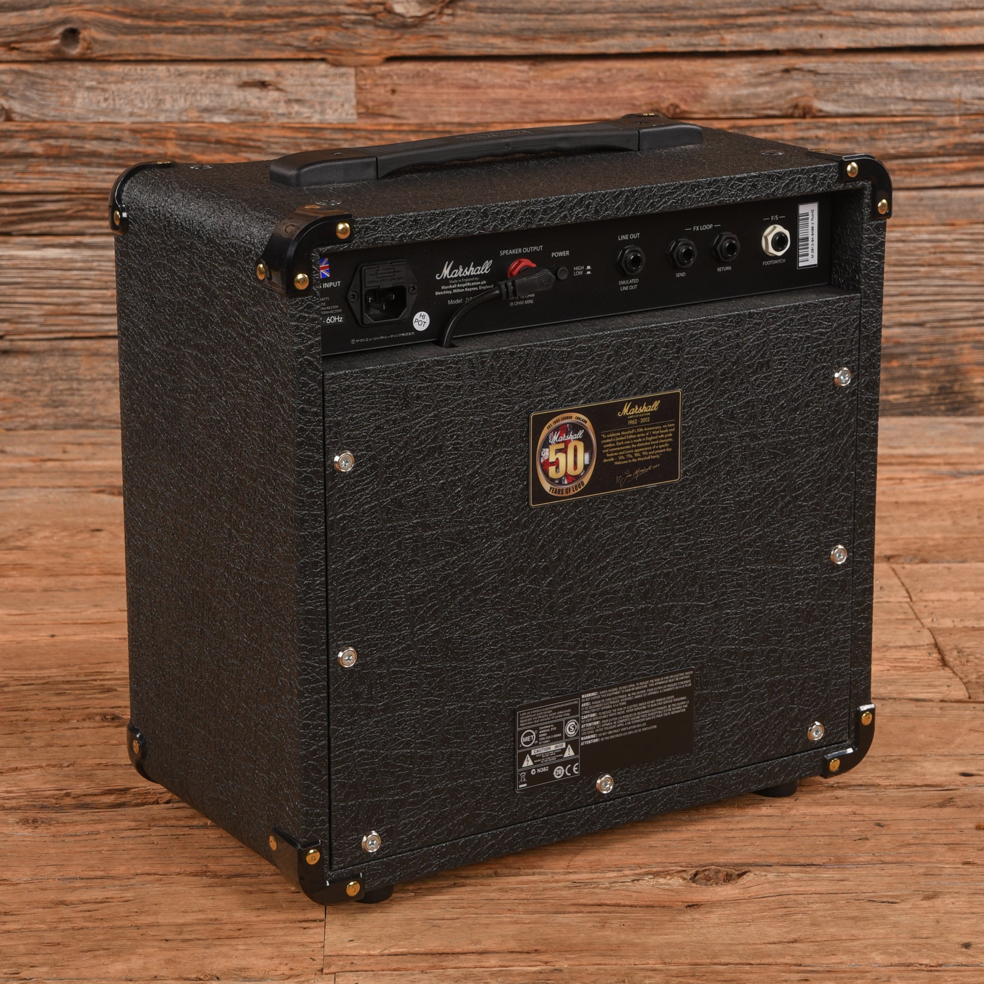 Marshall JVM1C 50th Anniversary Combo Amps / Guitar Amps / Guitar Cabinets